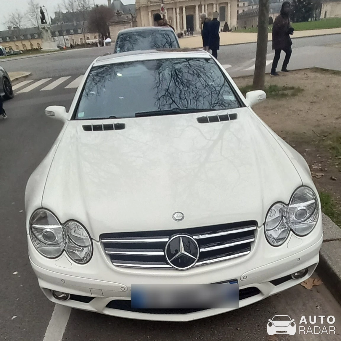 Mercedes-AMG SL 55 R232 spotted in Paris, France