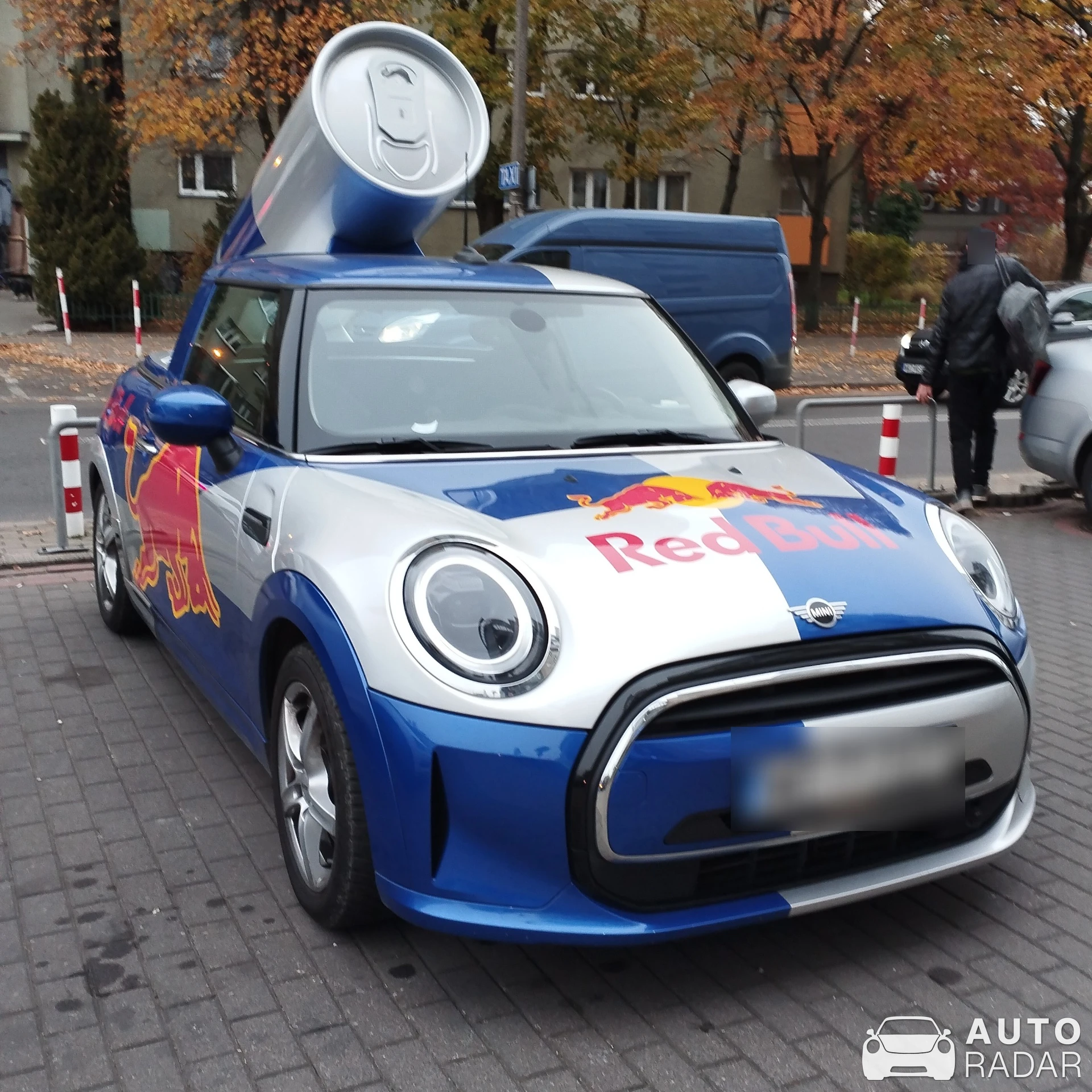 Mini Cooper Red Bull spotted in Warszawa, Poland
