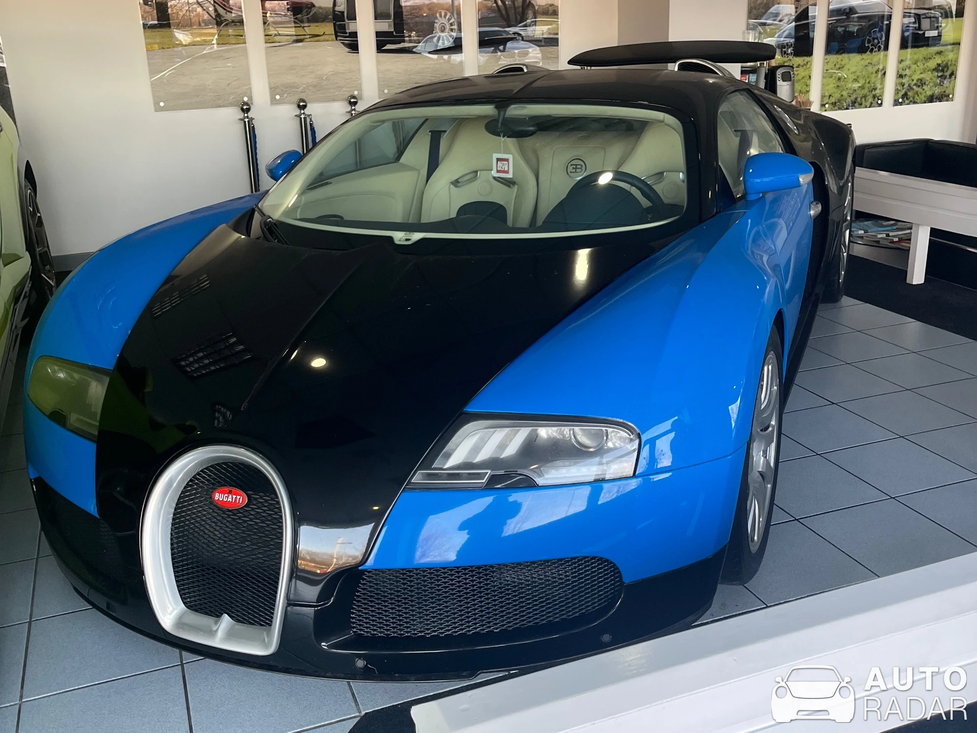 Bugatti Veyron 16.4 spotted in West Yorkshire, United Kingdom