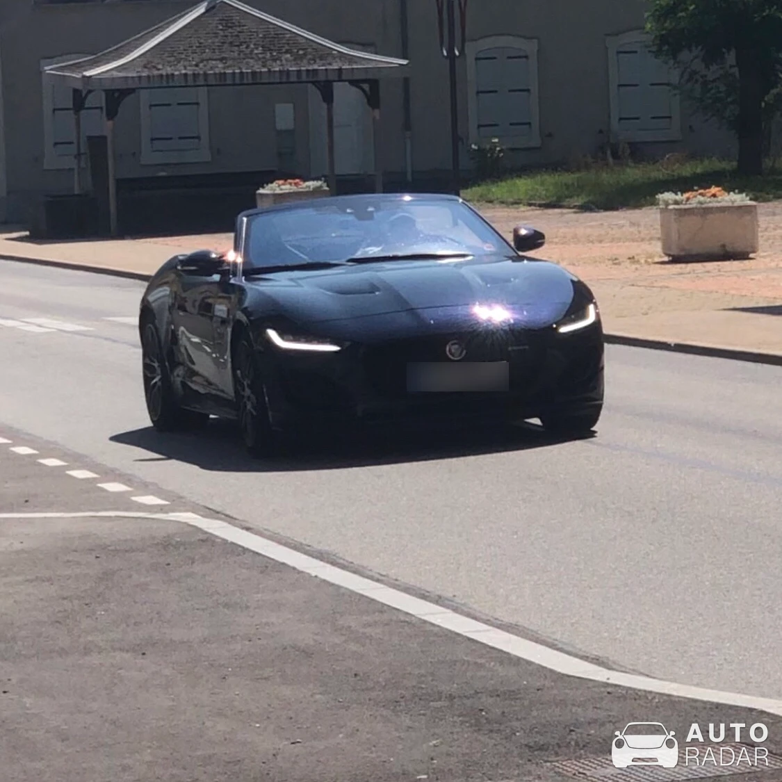 Jaguar F-Type S V8 Convertible spotted in Livet-et-Gavet