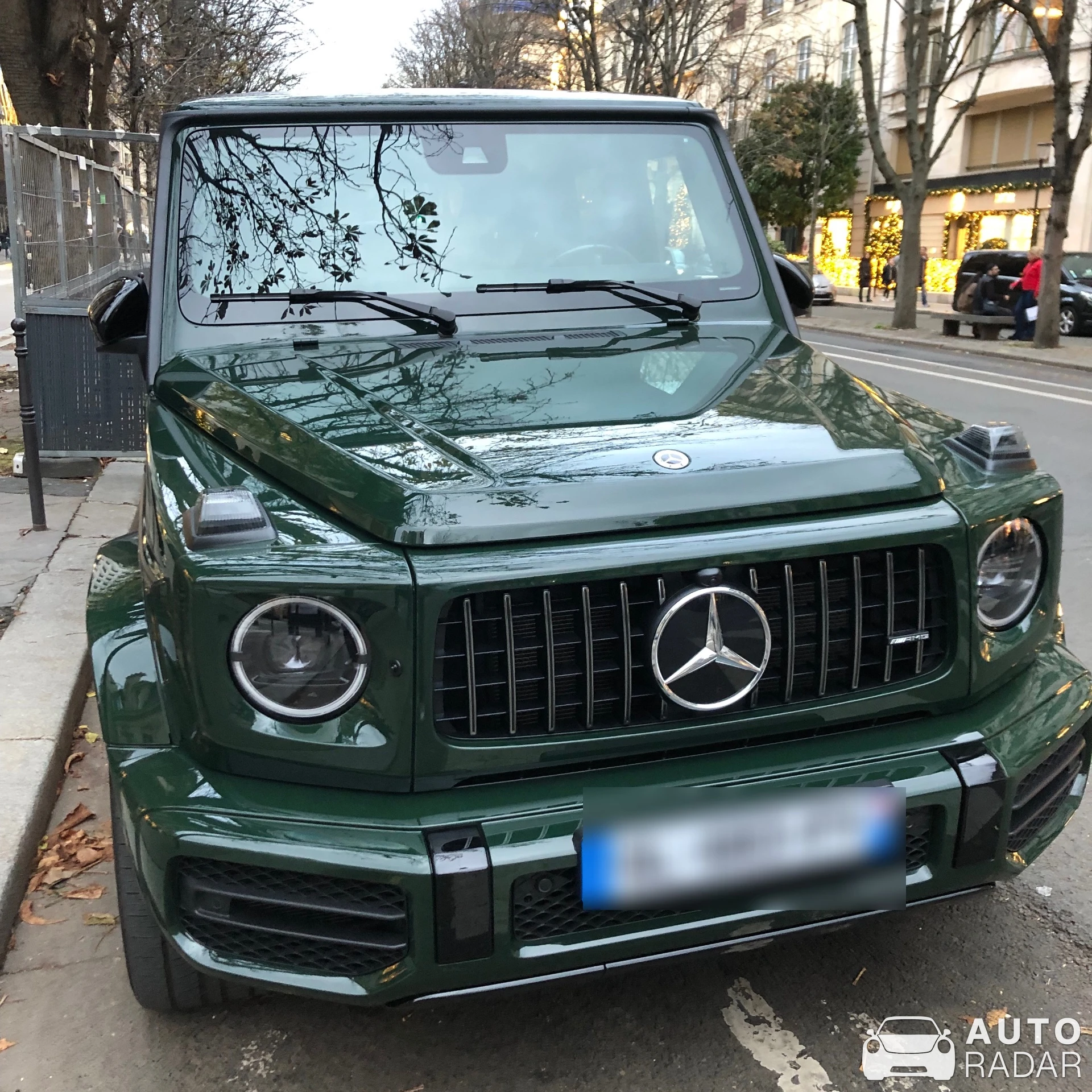 Mercedes-Benz G 63 W463 spotted in Paris, France