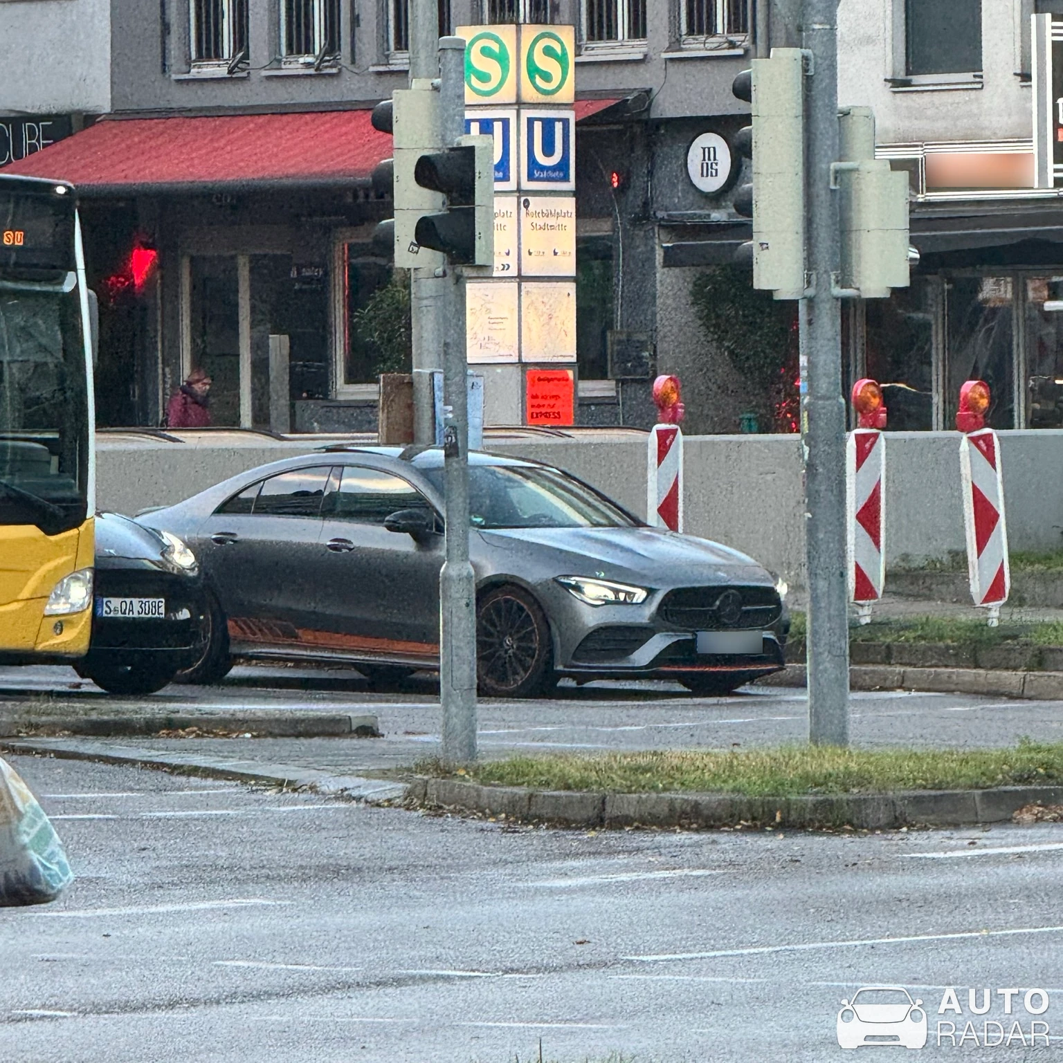 Mercedes-Benz CLA 35 spotted in Stuttgart