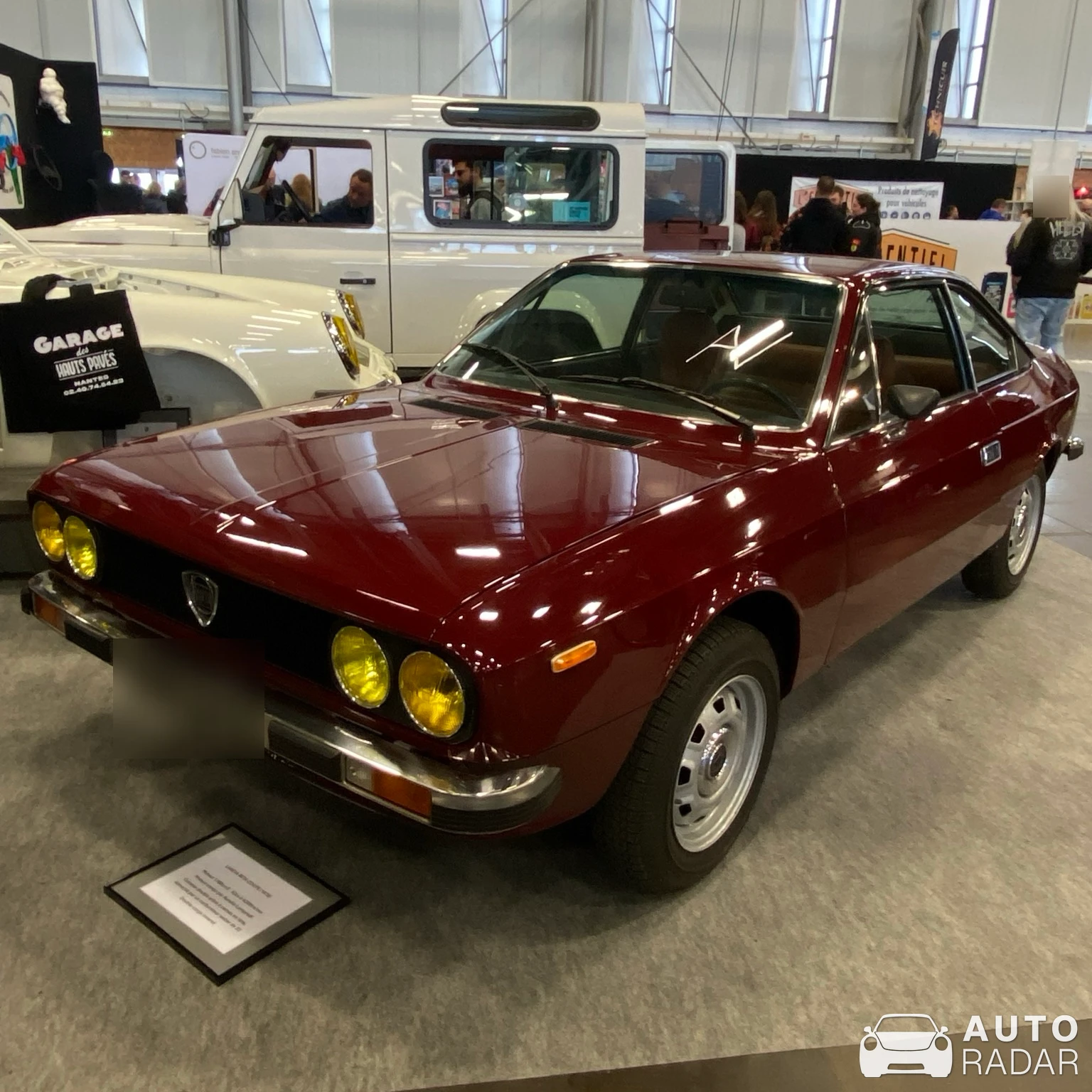 Lancia Beta 1600 Coupé spotted in Nantes, France