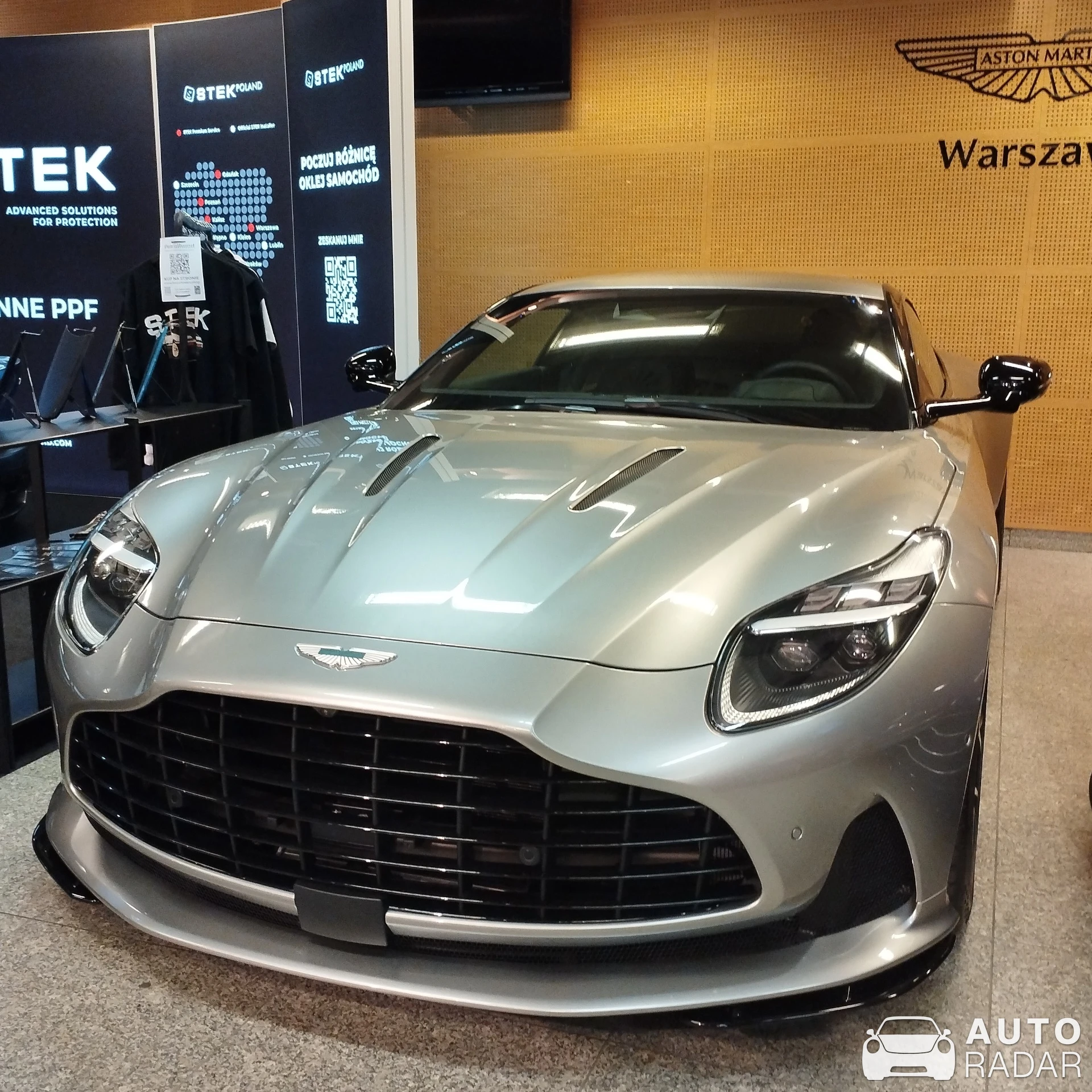Aston Martin DB12 spotted in Warszawa, Poland