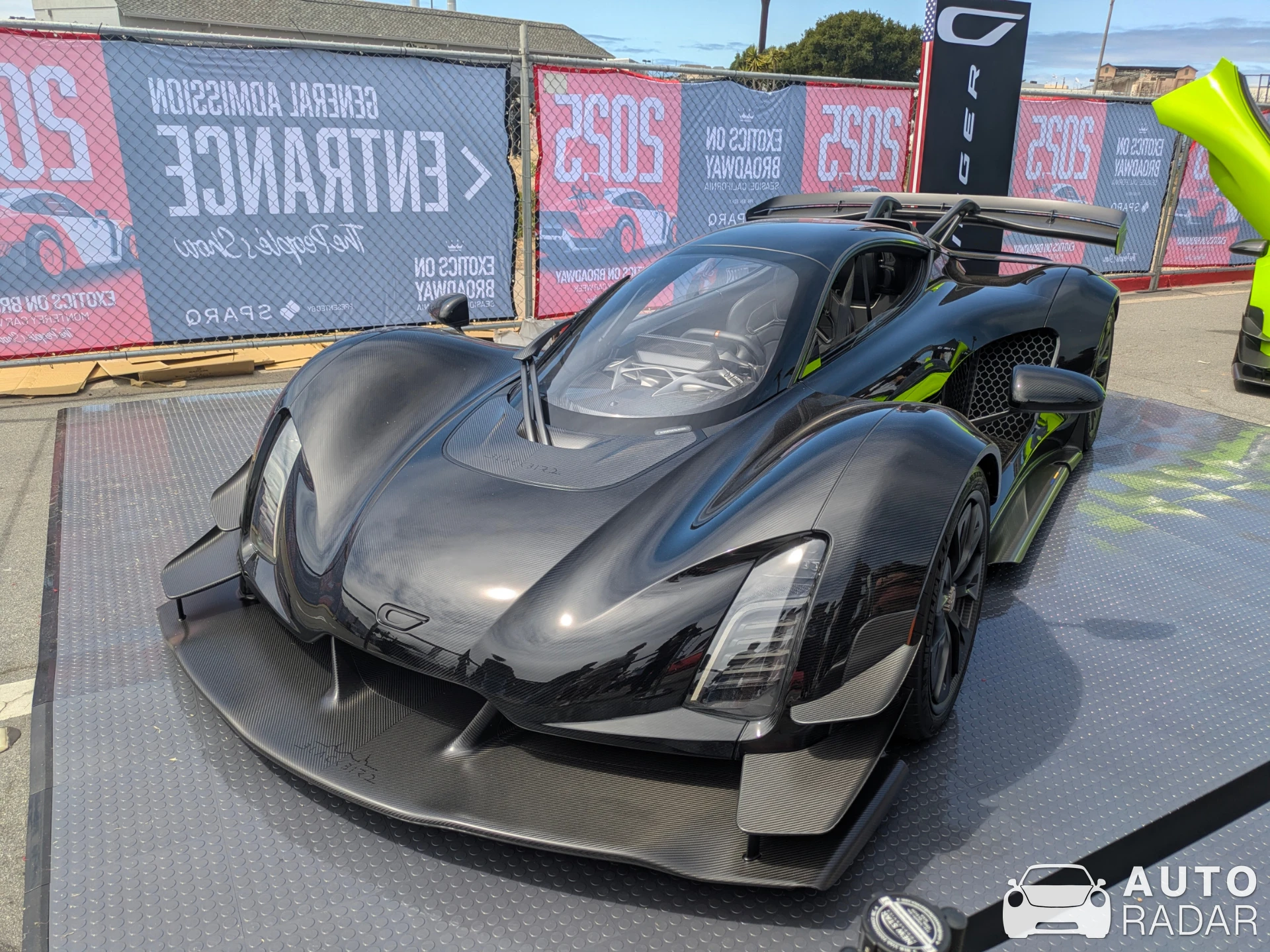 Czinger 21C Blackbird spotted in Seaside