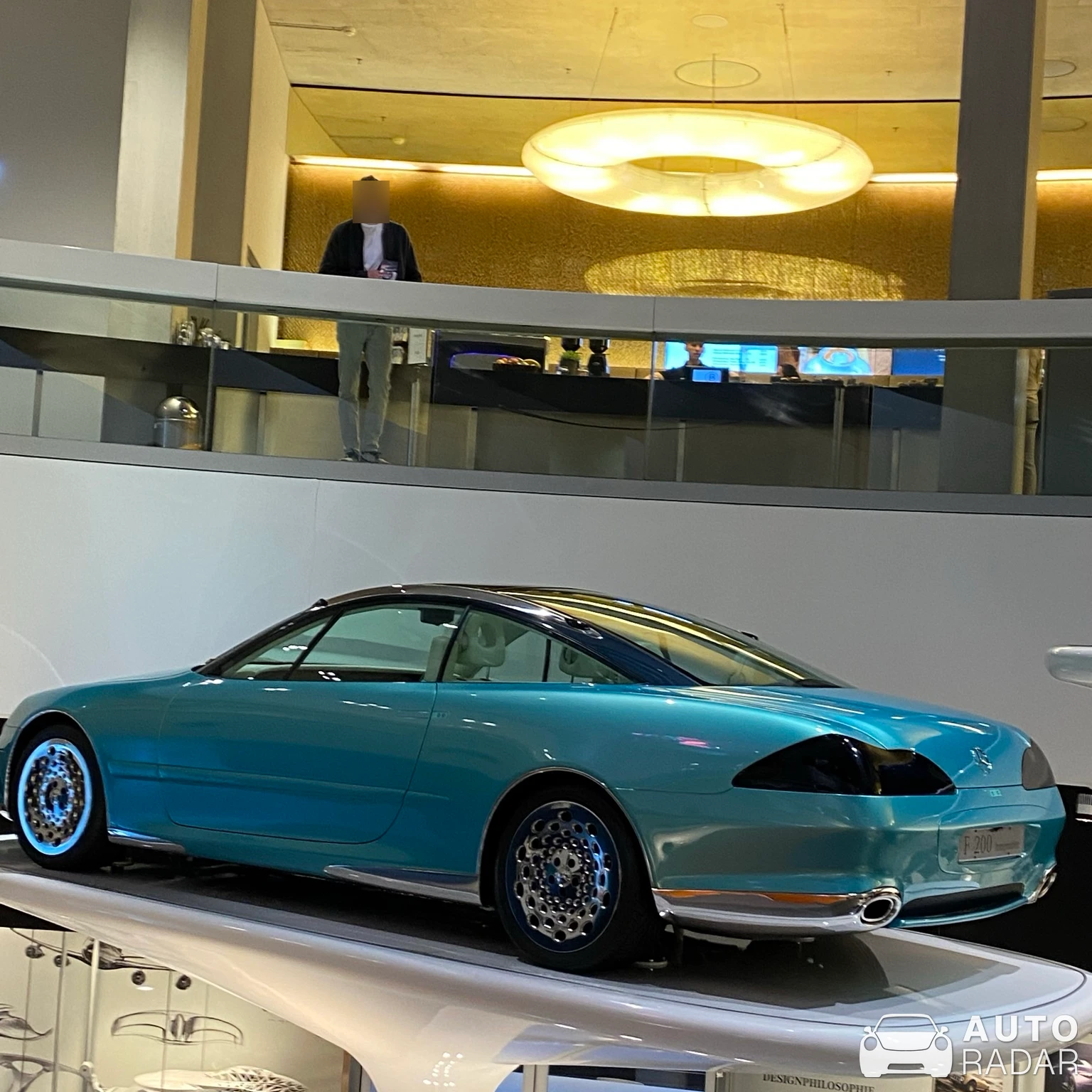 Mercedes-Benz F200 spotted in Stuttgart