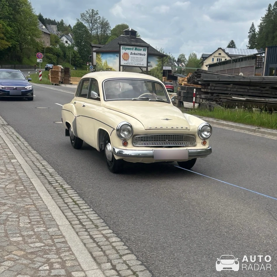 Wartburg 311 spotted in Zwönitz