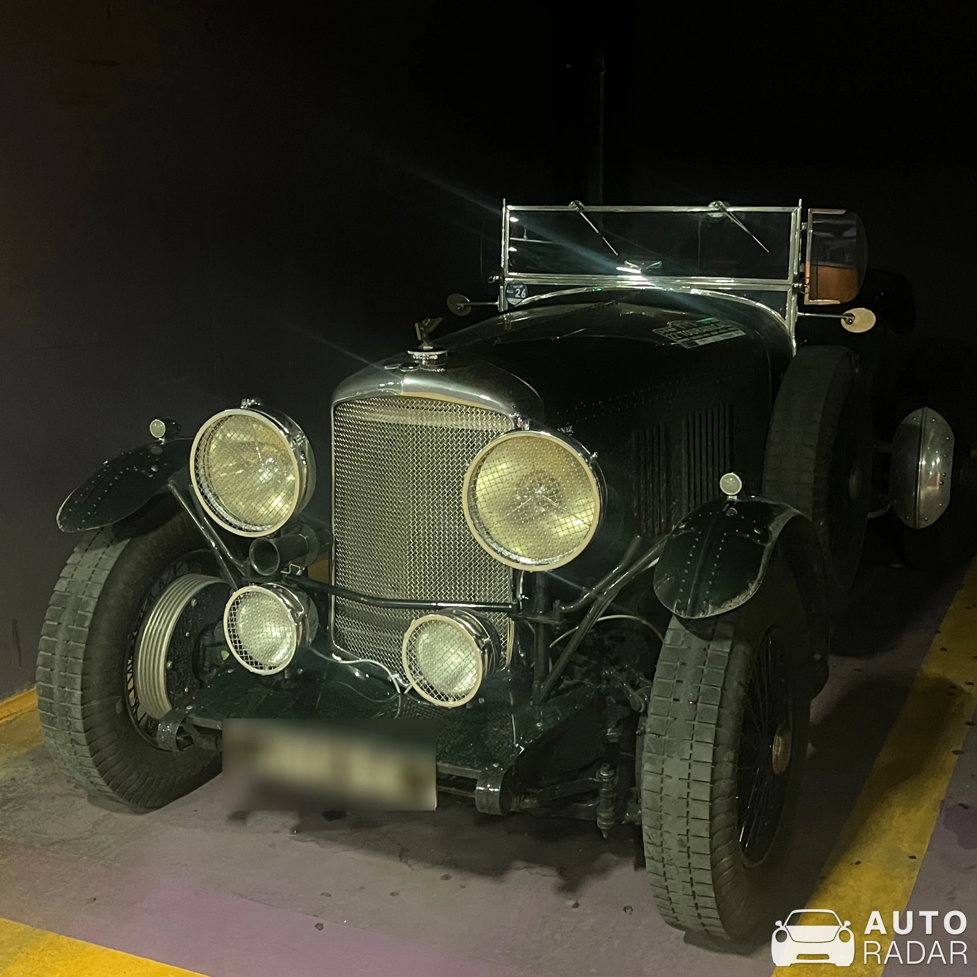 Bentley 4 1/2 Litre spotted in Sarajevo