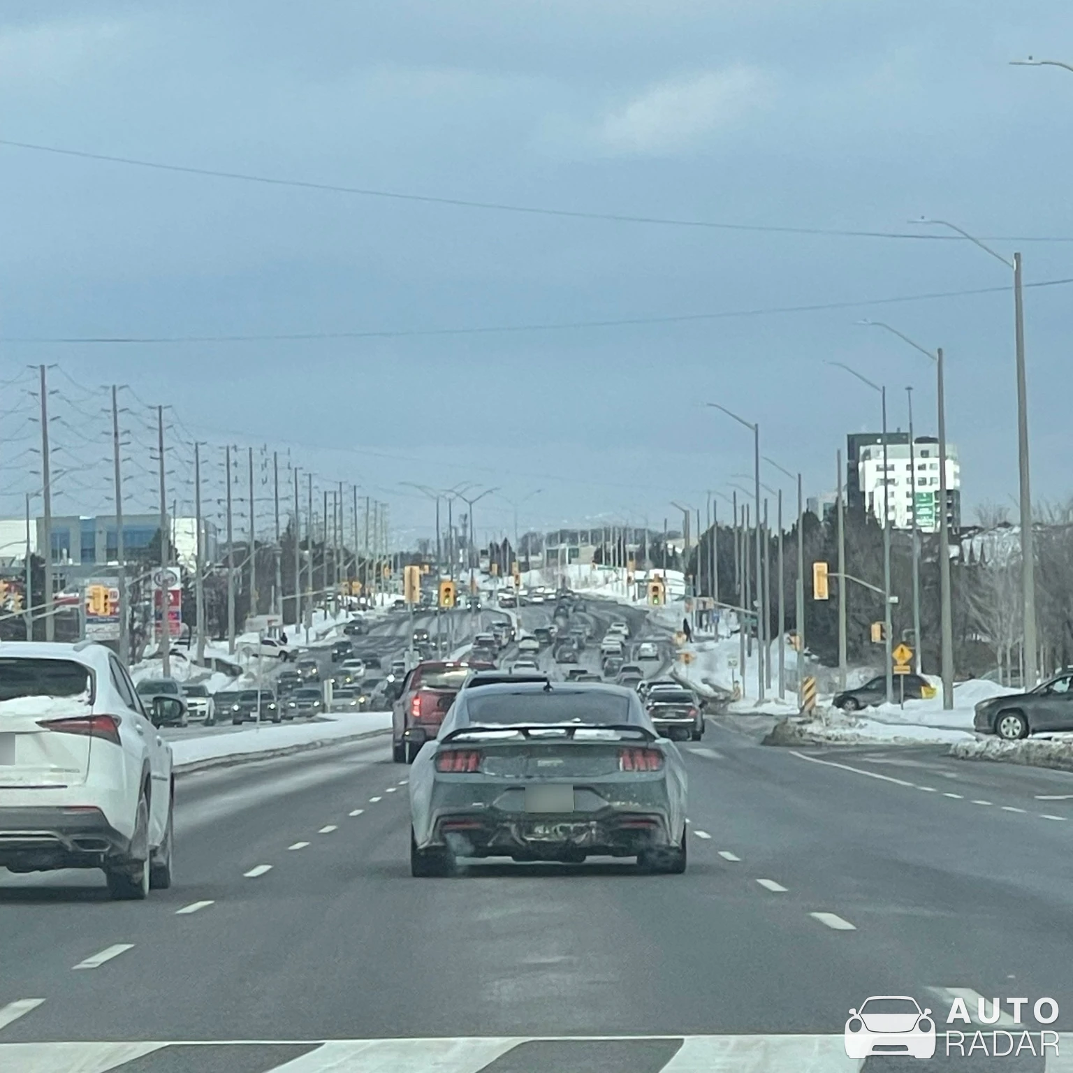 Ford Mustang Shelby GT500 spotted in Brampton, Canada