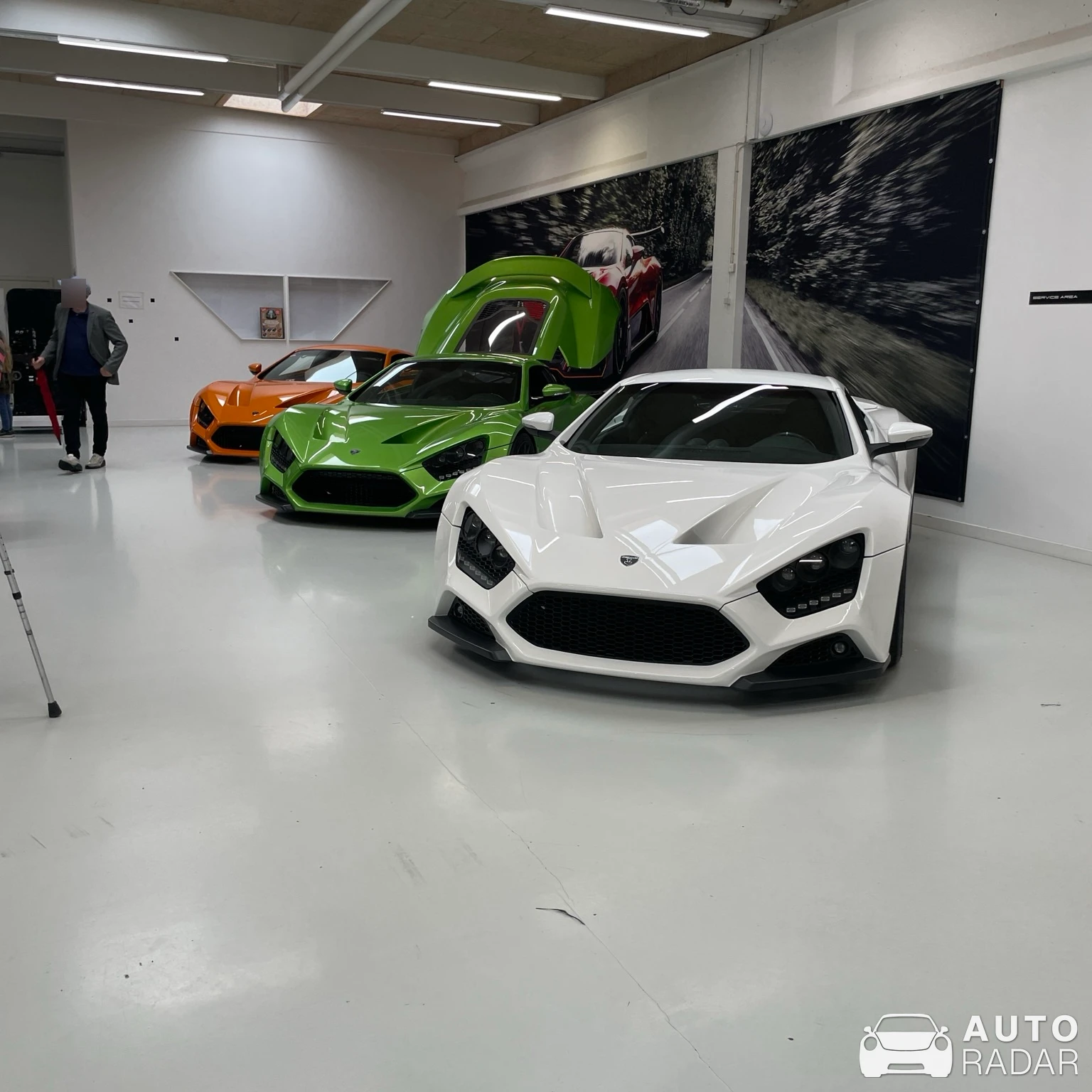 Zenvo ST1 spotted in Præstø
