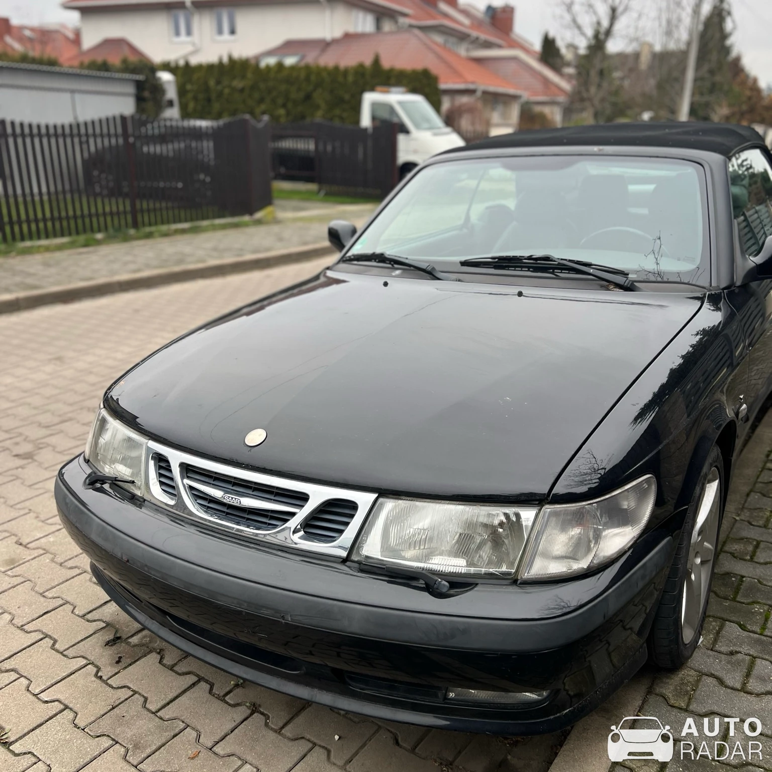 Saab 9-3 Convertible spotted in Zamienie, Poland