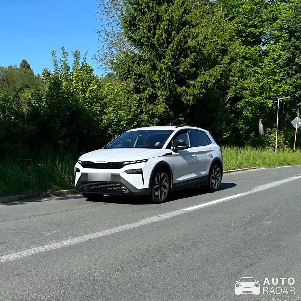 Škoda Elroq spotted in Lößnitz, Deutschland