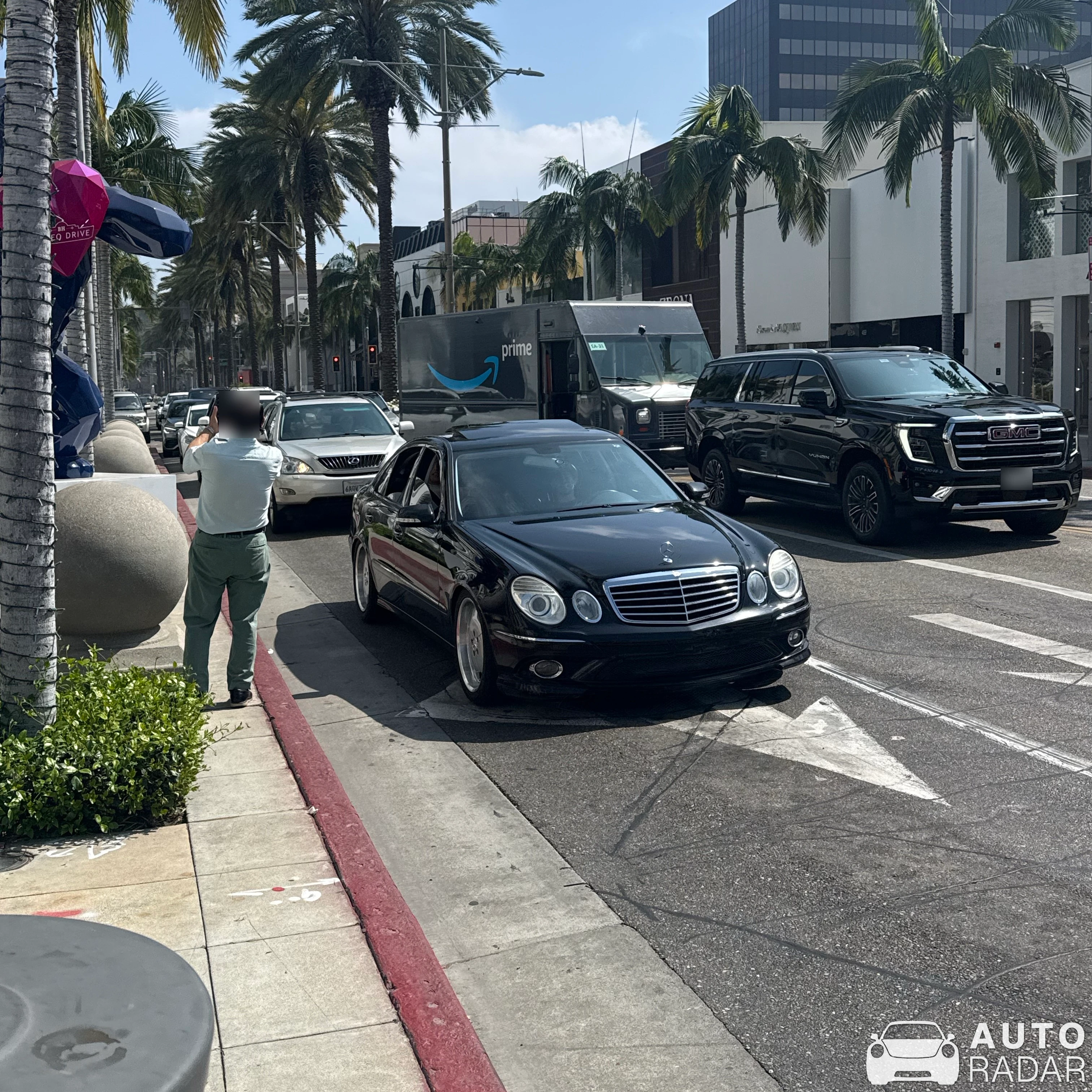 Mercedes-Benz E55 W211 spotted in Beverly Hills