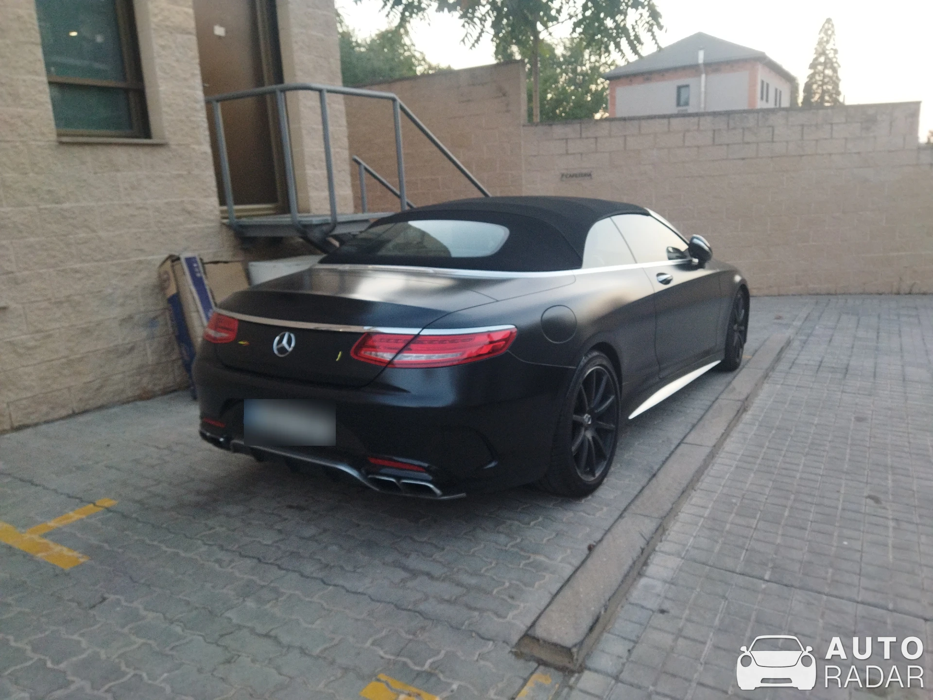 Mercedes-AMG S 65 Convertible A217 spotted in Segovia