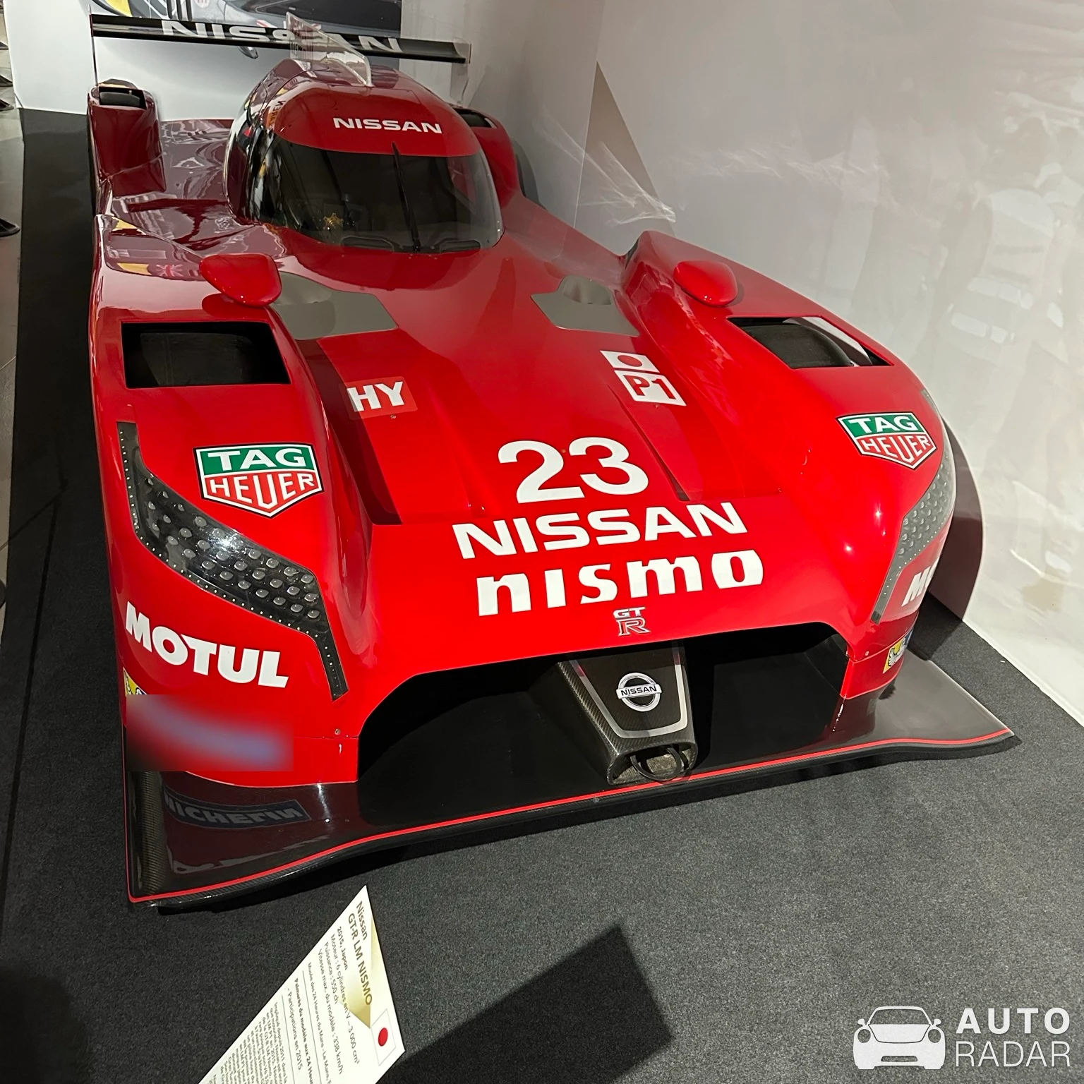 Nissan GT-R LM Nismo spotted in Le Mans