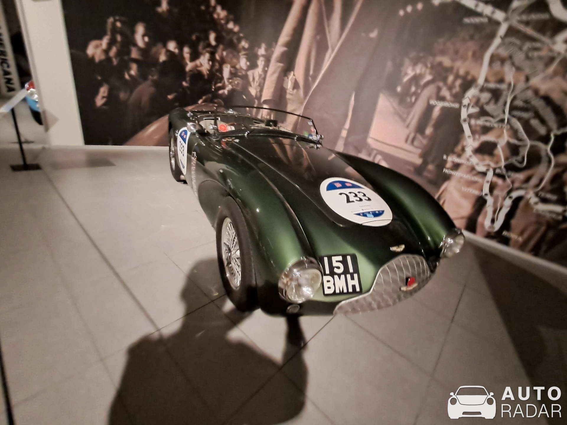 Aston Martin DB3S spotted