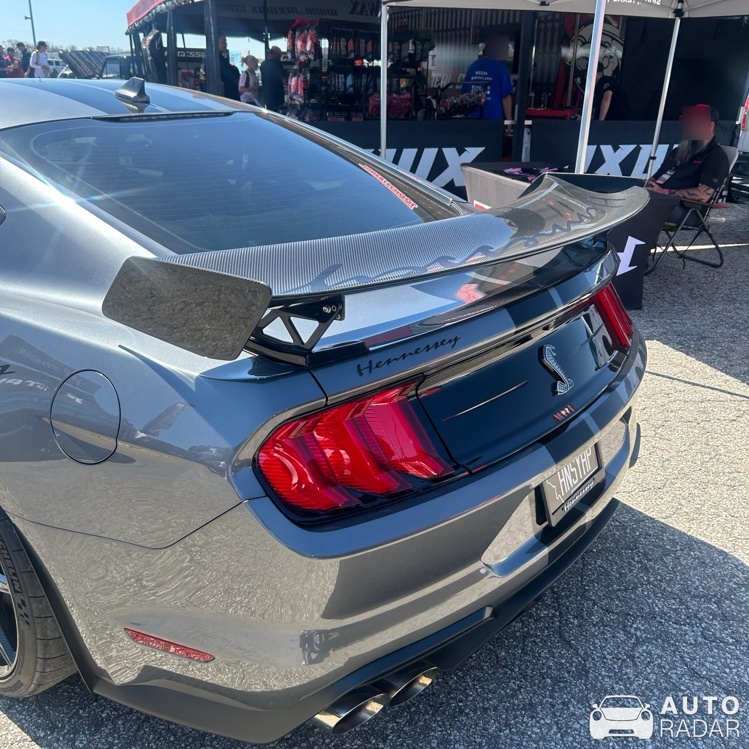 Ford Mustang Shelby GT500 HPE 1200 spotted in Ennis