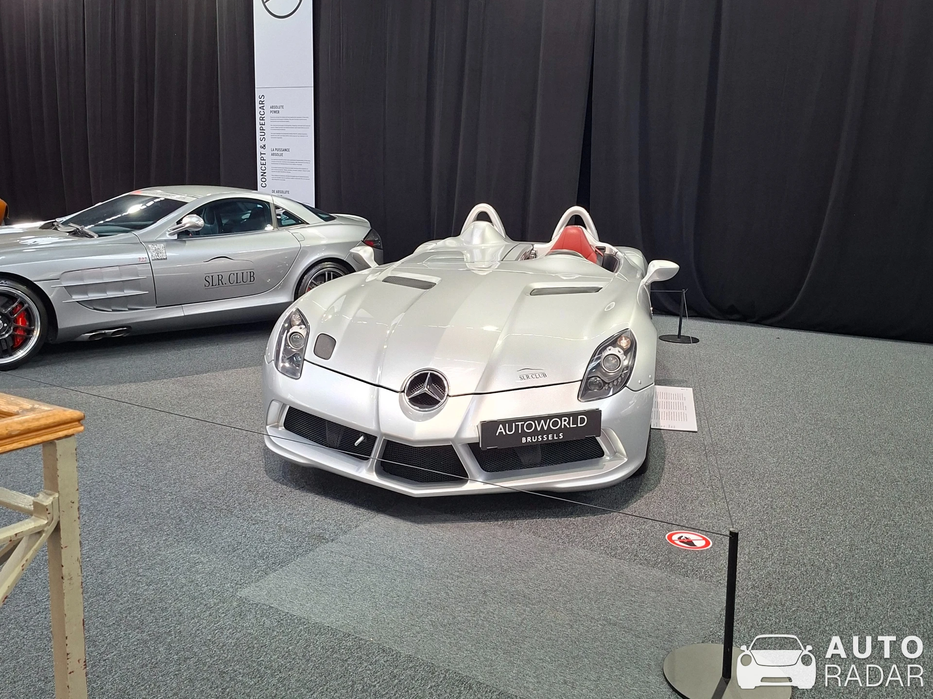 Mercedes-Benz SLR McLaren Stirling Moss spotted in Brussels, Belgium