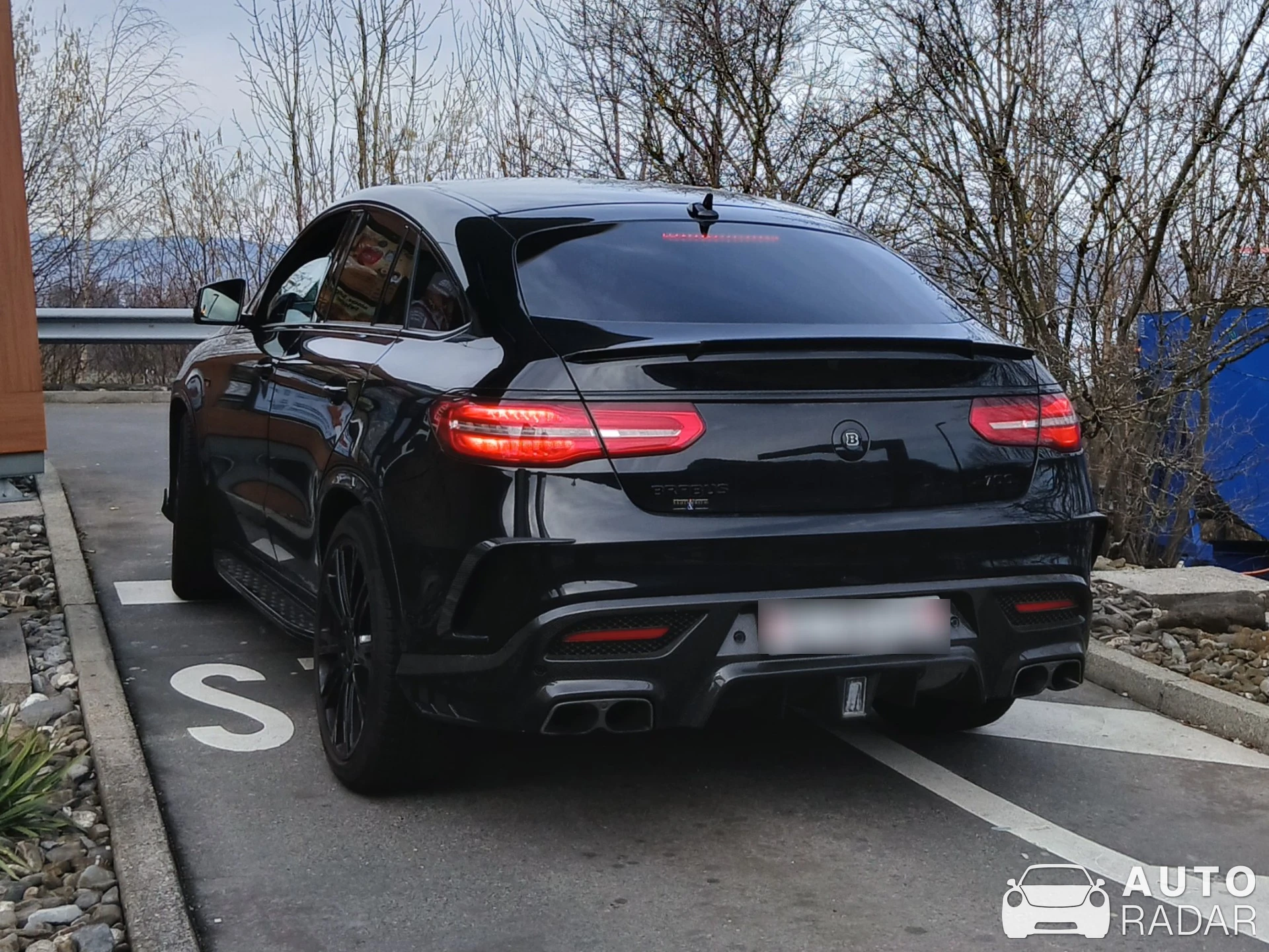 Mercedes-AMG Brabus GLE Coupé B 63S-700 spotted in Freienbach