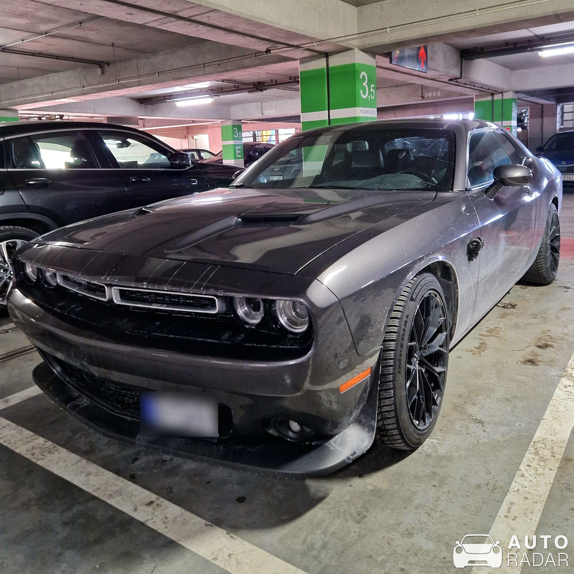 Dodge Challenger spotted in Balice, Poland