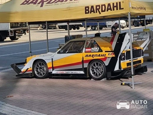Audi Sport Quattro S1 Pikes Peak spotted in Frankfurt am Main