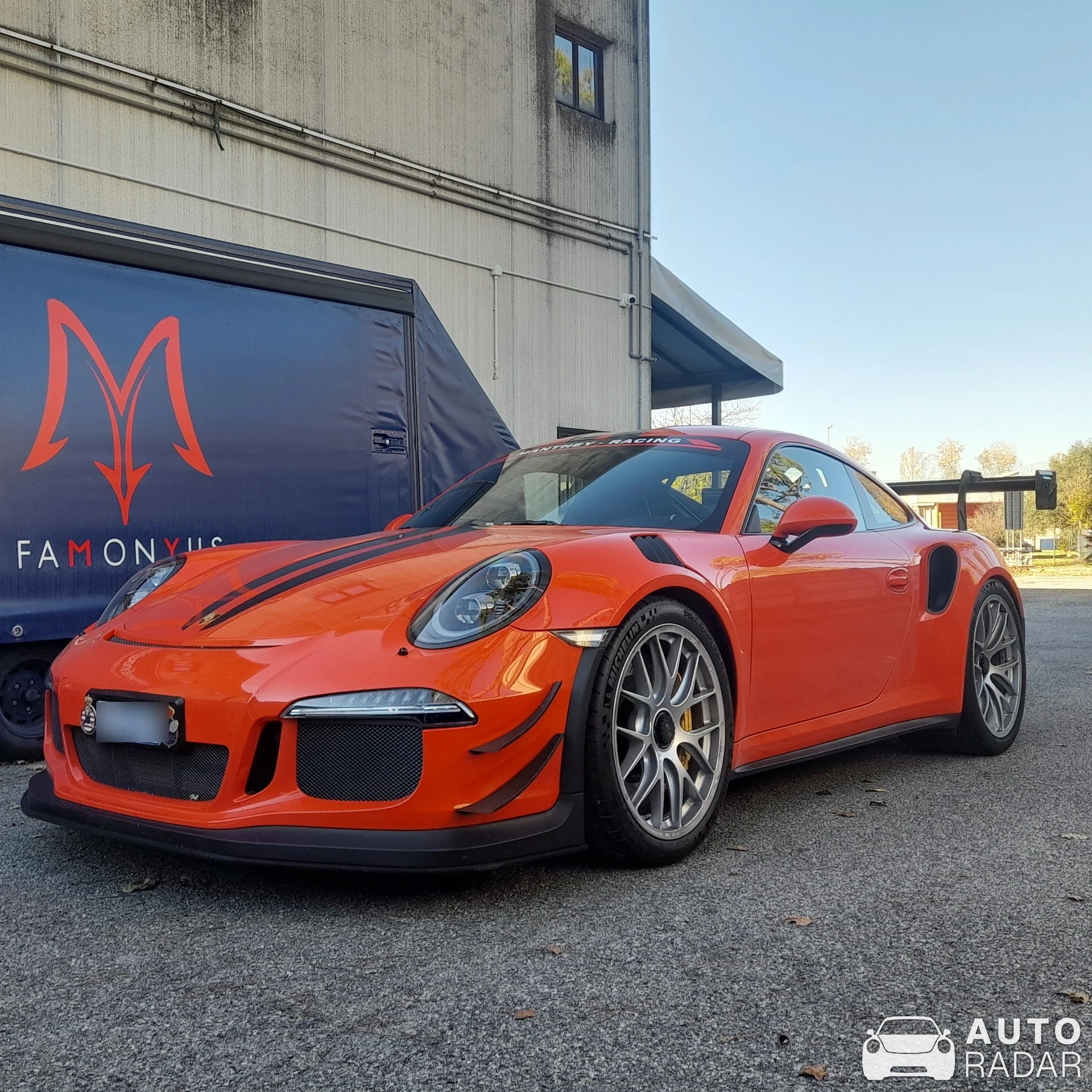 Porsche 991 GT3 RS MkI MR spotted in Castel Mella, Italy