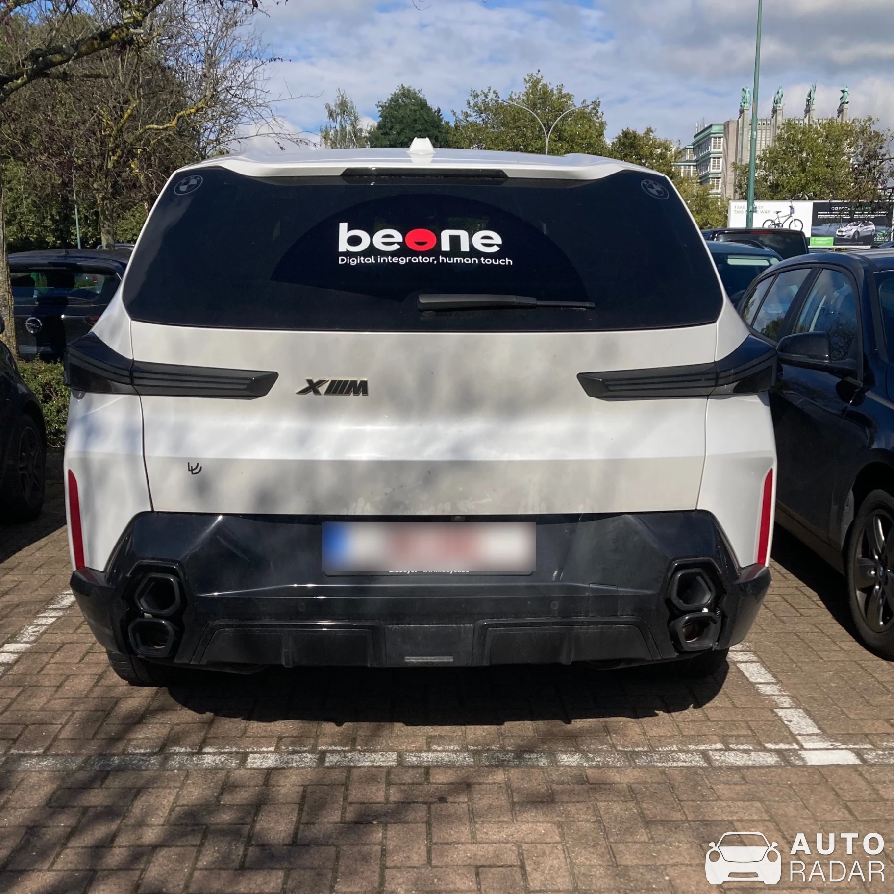 BMW XM G09 spotted in Brussels, Belgium