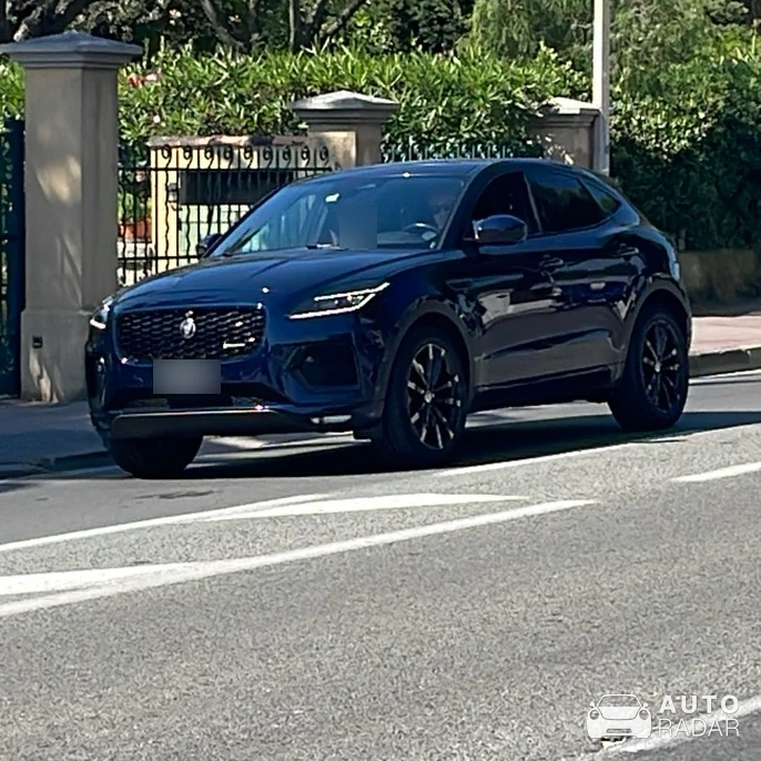 Jaguar E-PACE spotted in Saint-Tropez