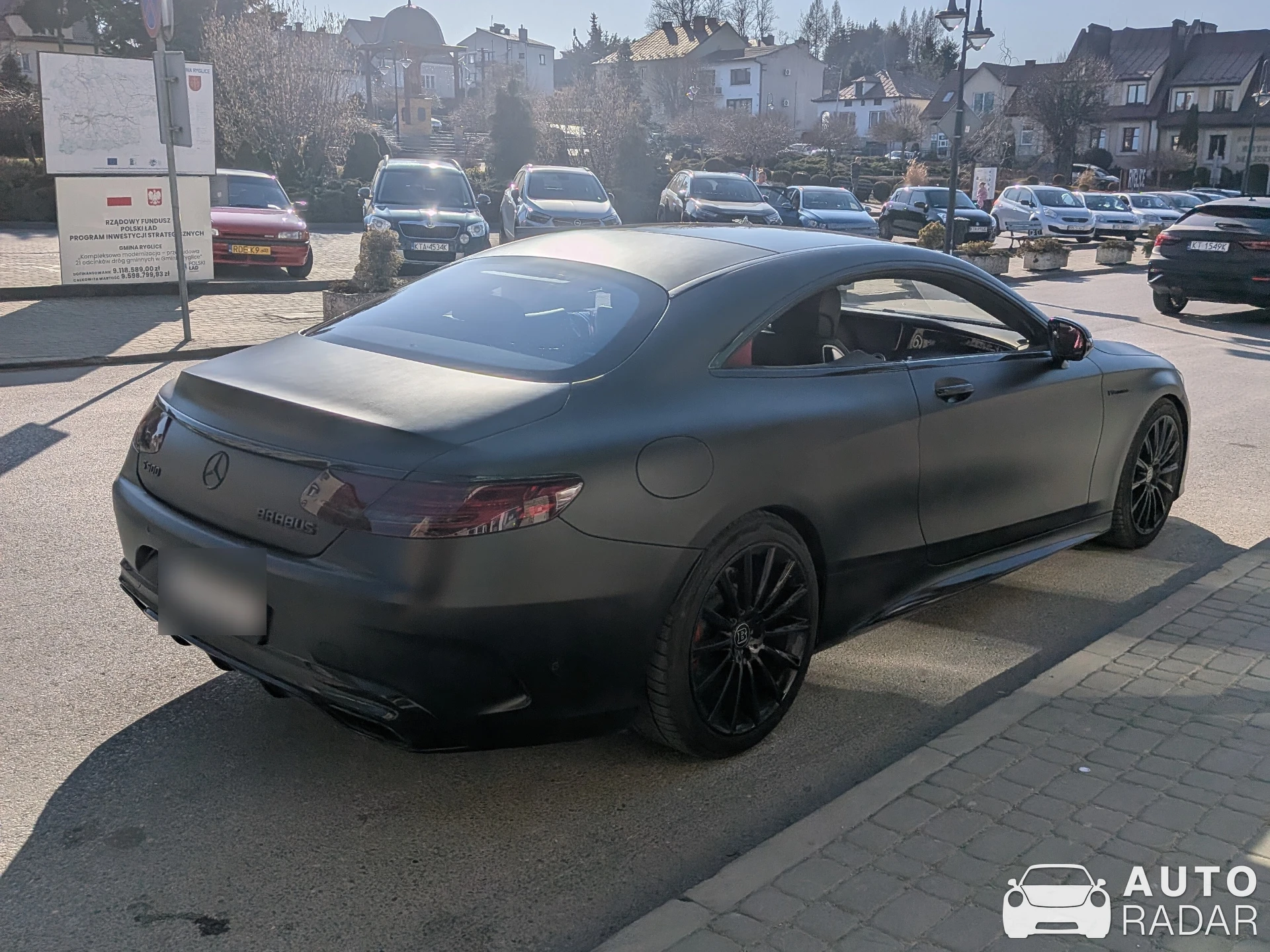 Mercedes-AMG Brabus S 63 Coupé C217 2018 spotted in Ryglice