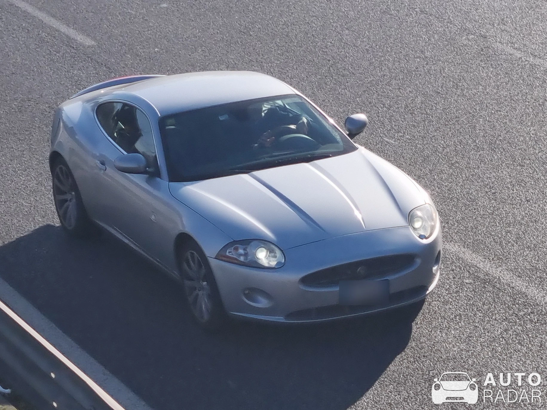 Jaguar XKR spotted in Milano, Italia