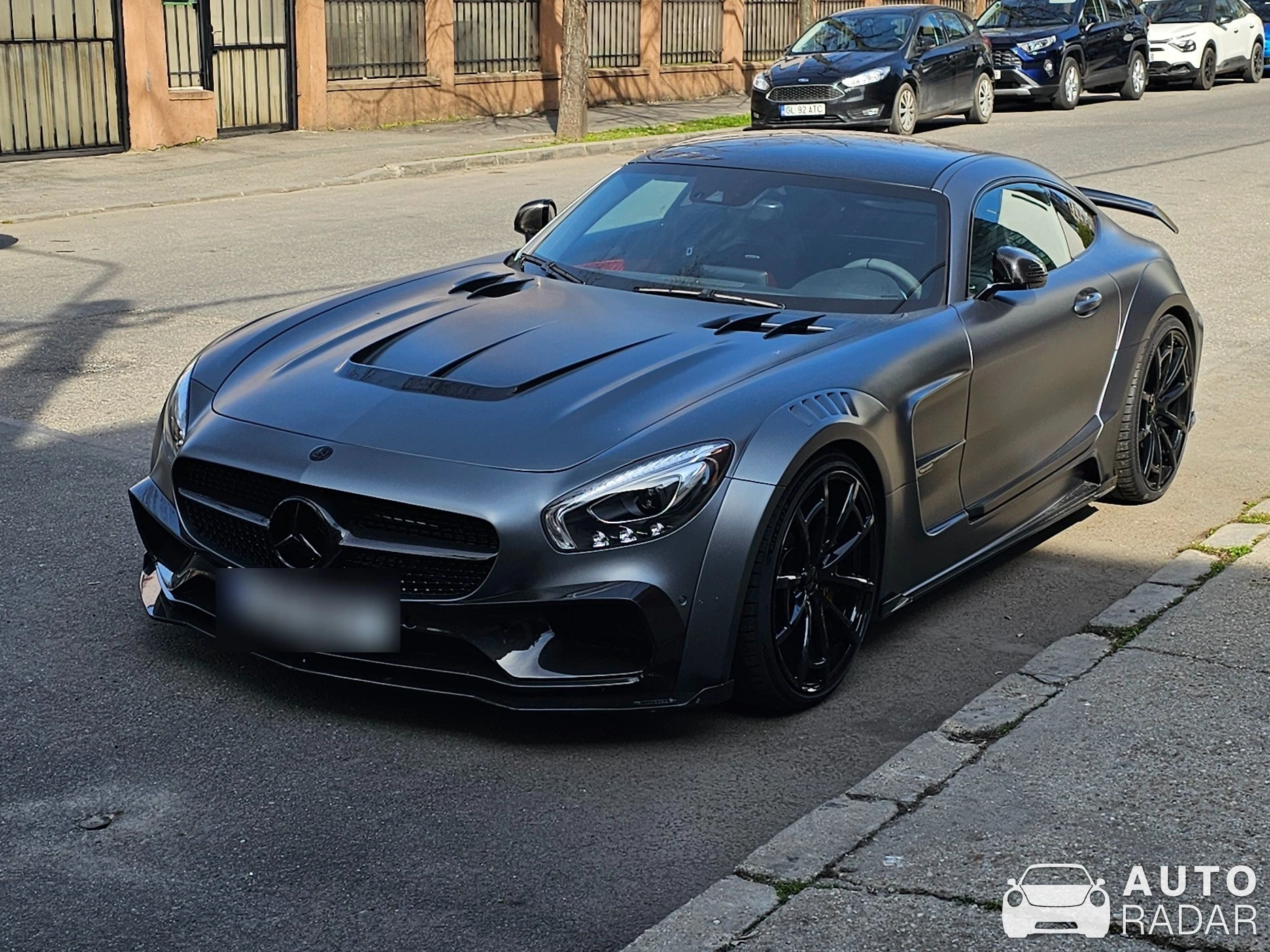 Mercedes-AMG GT S C190 Mansory spotted in București
