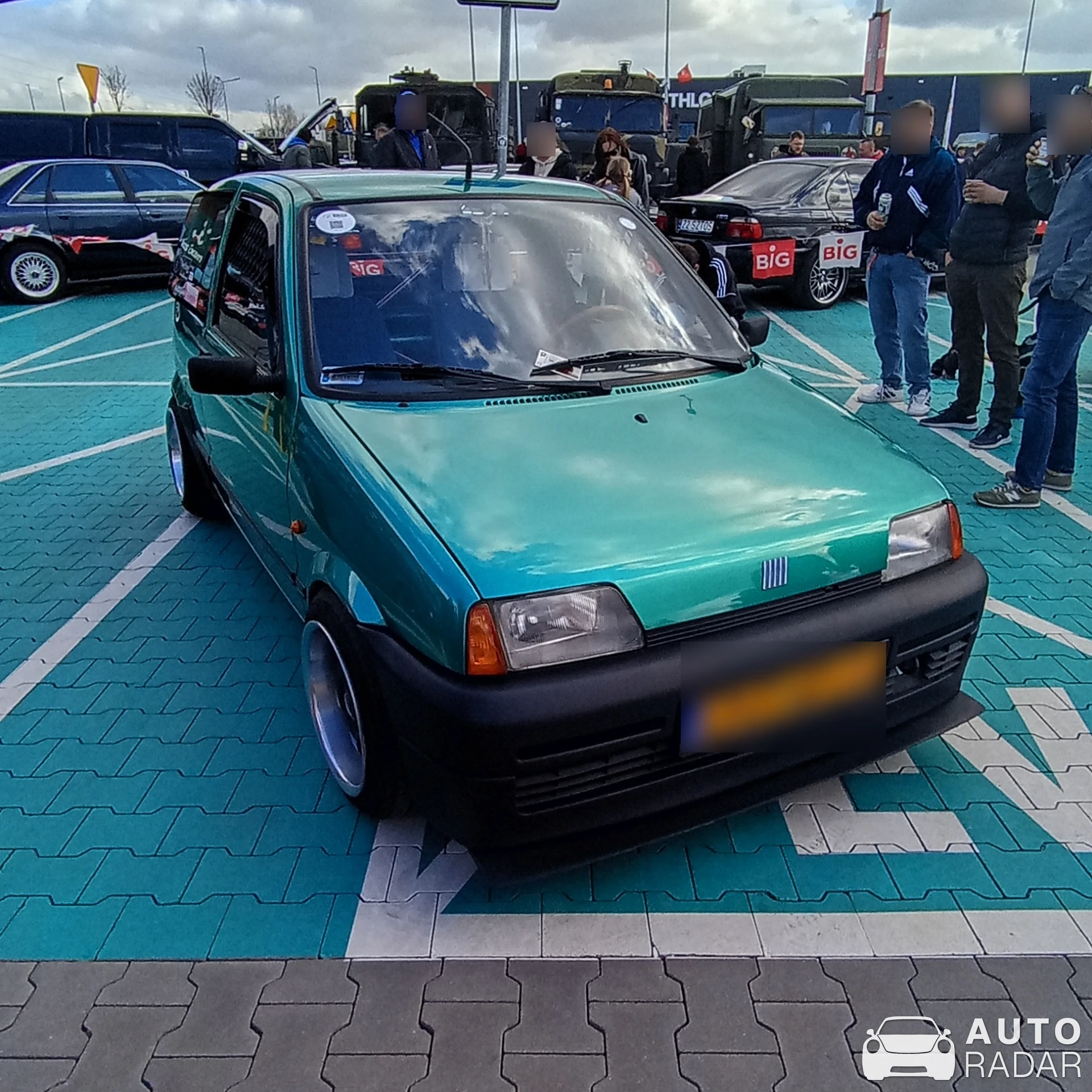 Fiat Cinquecento spotted in Gorzów Wielkopolski