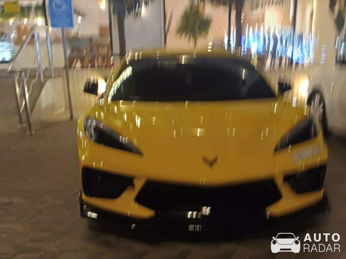 Chevrolet Corvette C8 Stingray spotted in Makkah