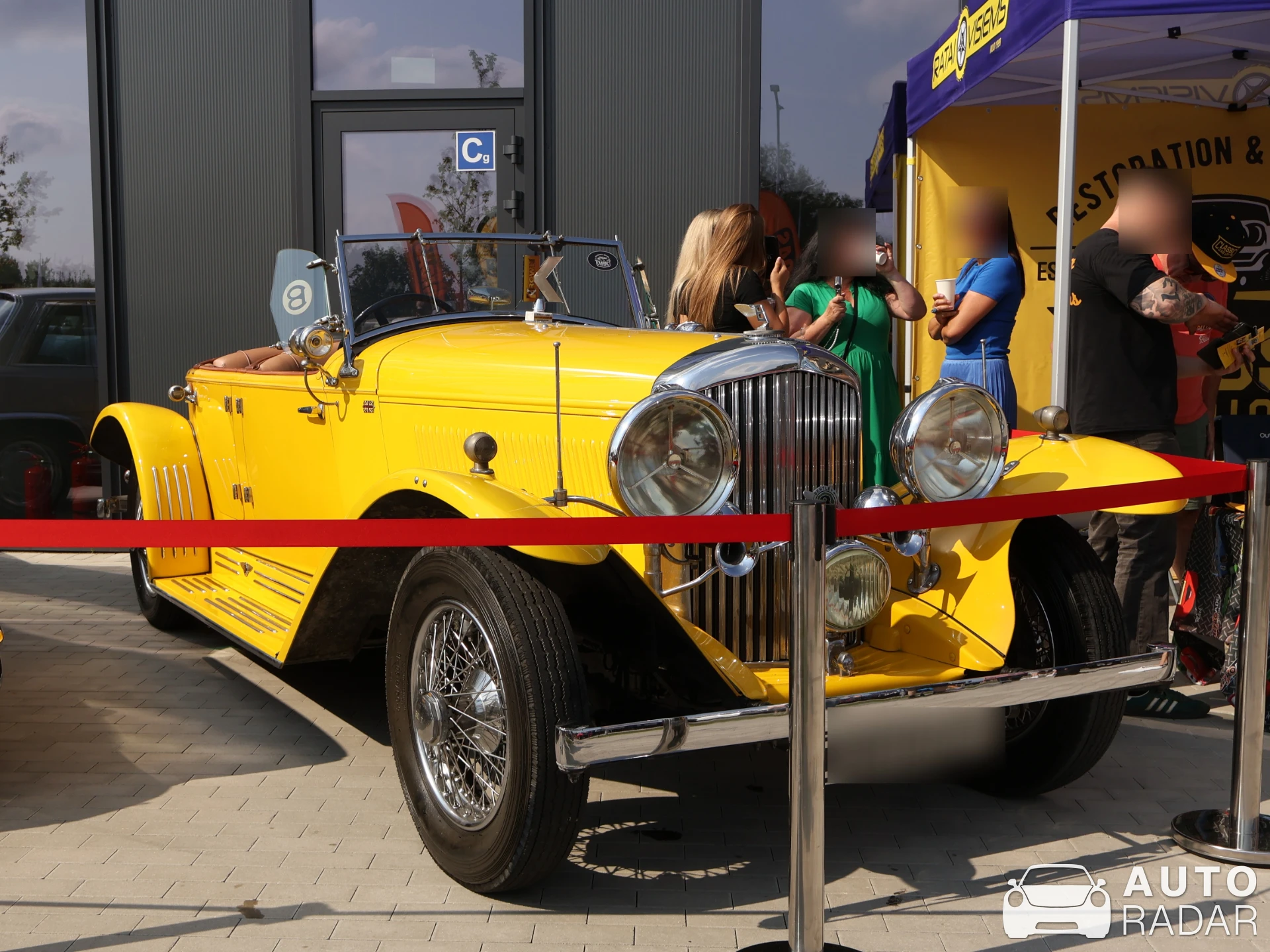 Bentley 4 1/4 Litre Torpédo Sportsman spotted in Kaunas