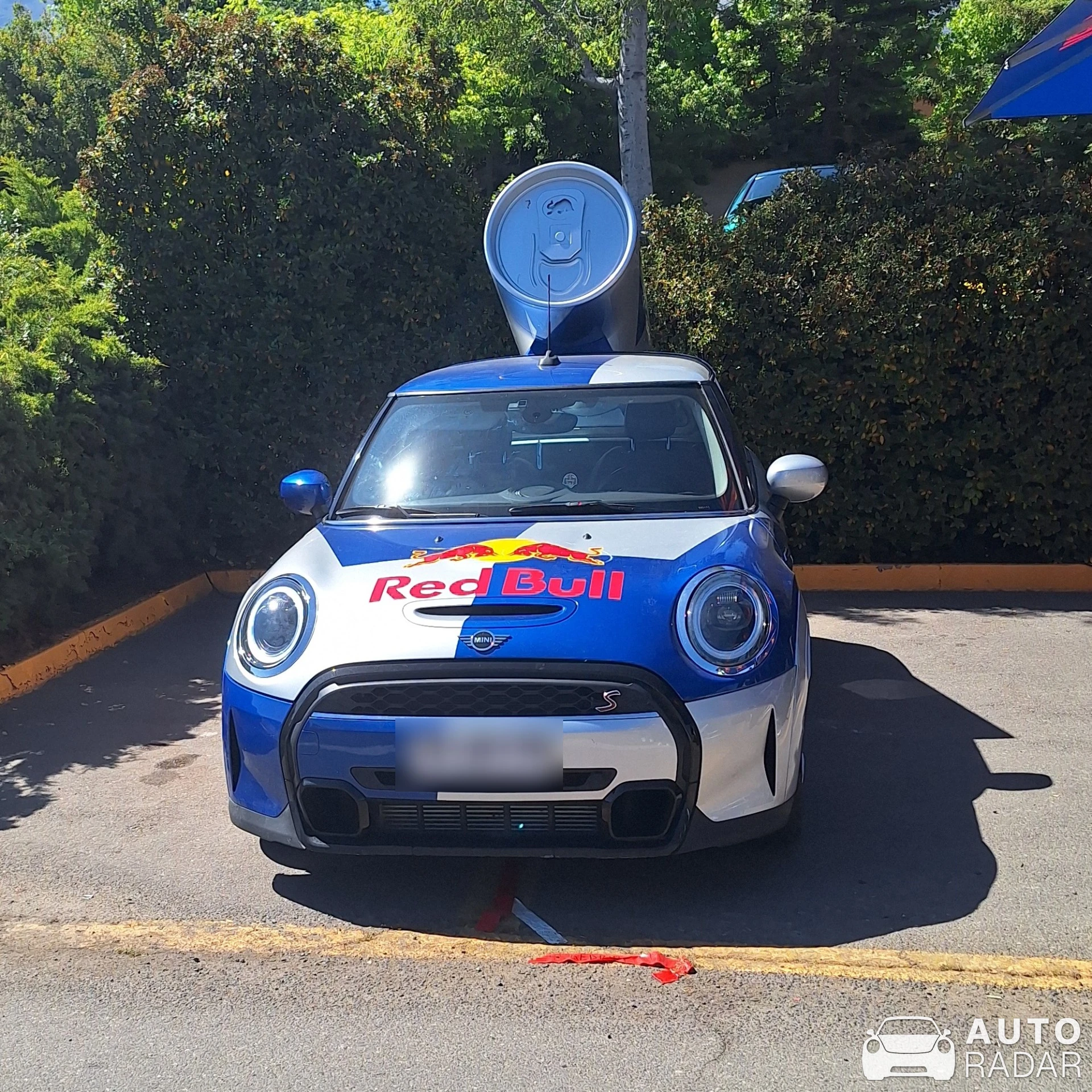 Mini Cooper Red Bull spotted in Las Condes, Chile