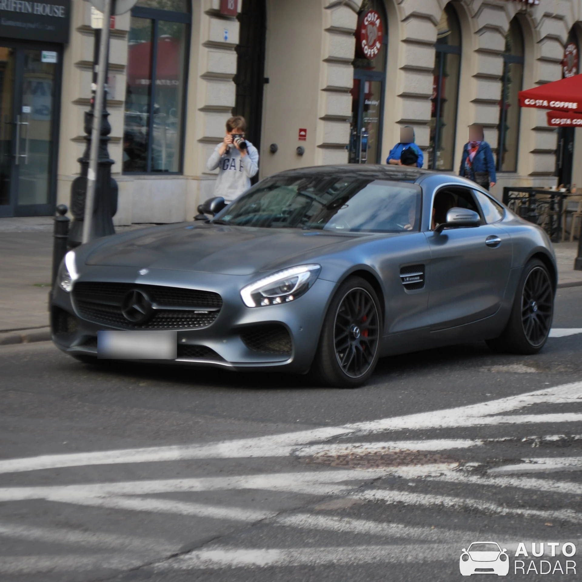 Mercedes-AMG GT S C190 spotted in Warszawa, Poland