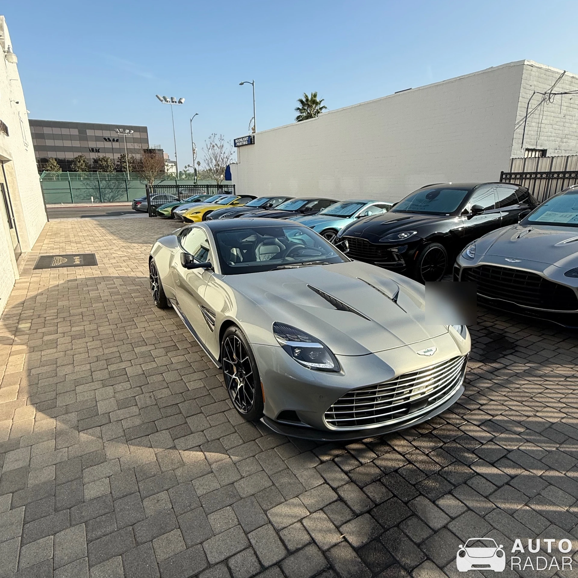 Aston Martin Vanquish spotted in Los Angeles, United States