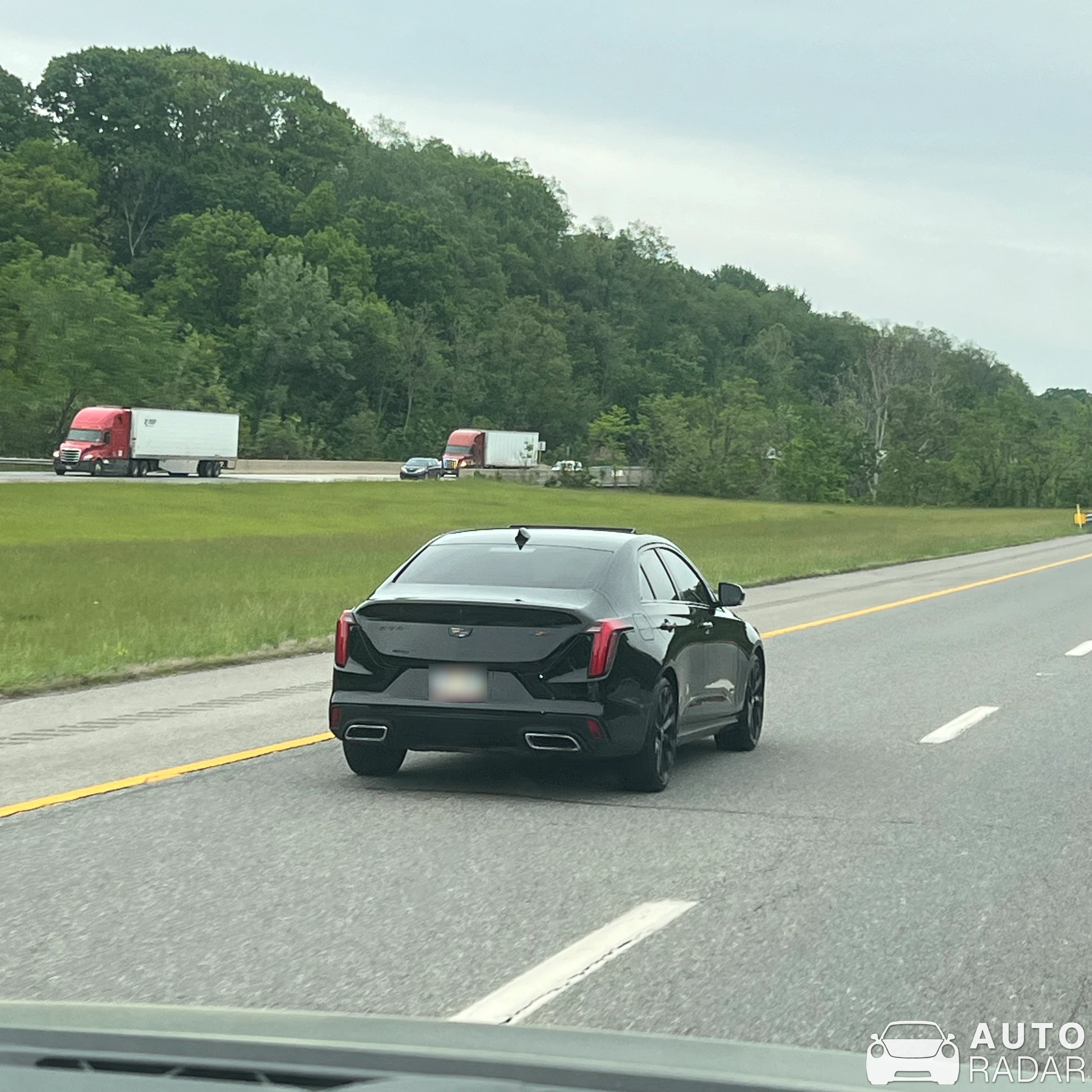 Cadillac CT4 spotted in Highland Heights