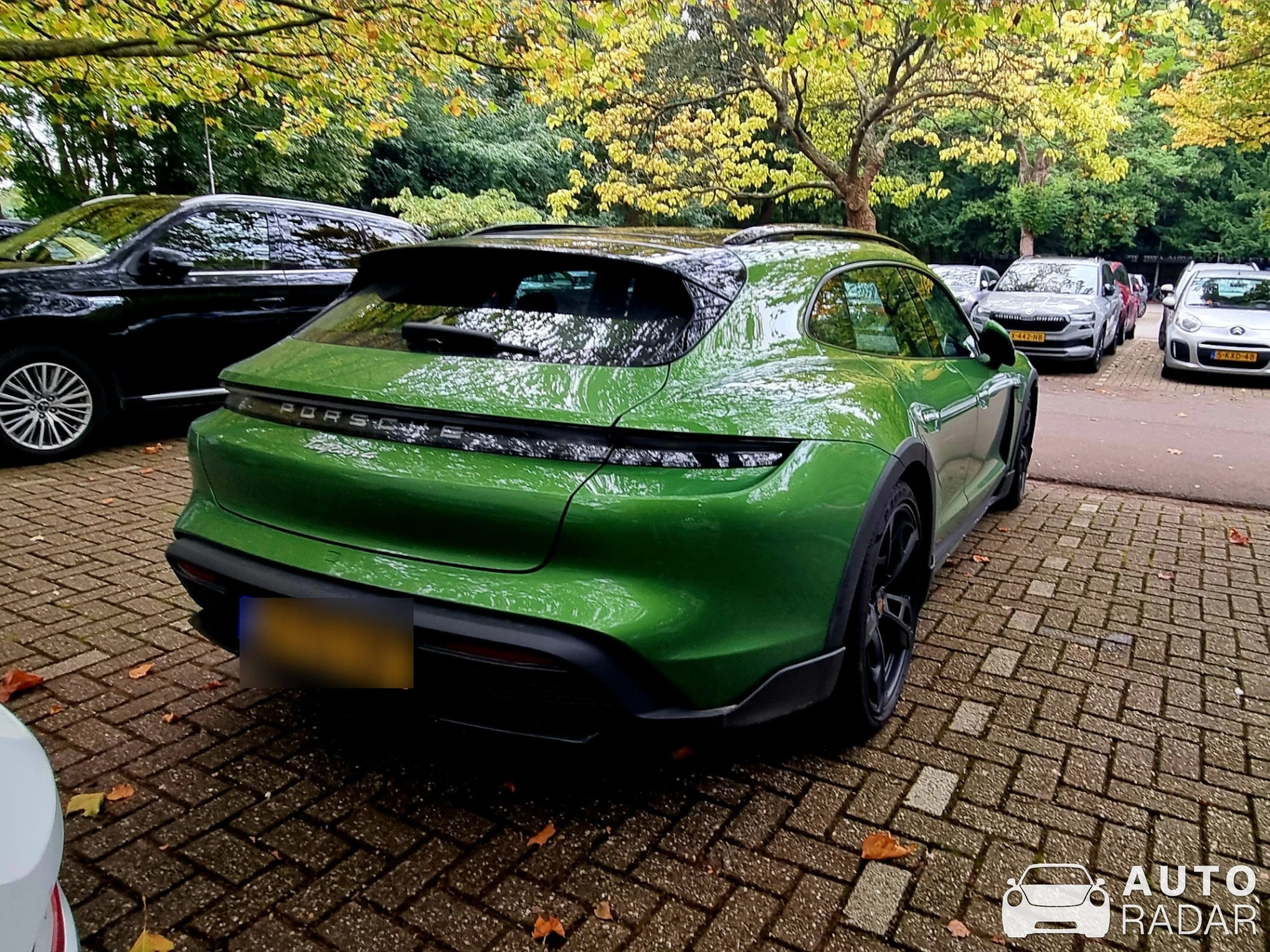 Porsche Taycan 4 Cross Turismo spotted in Wassenaar, Netherlands