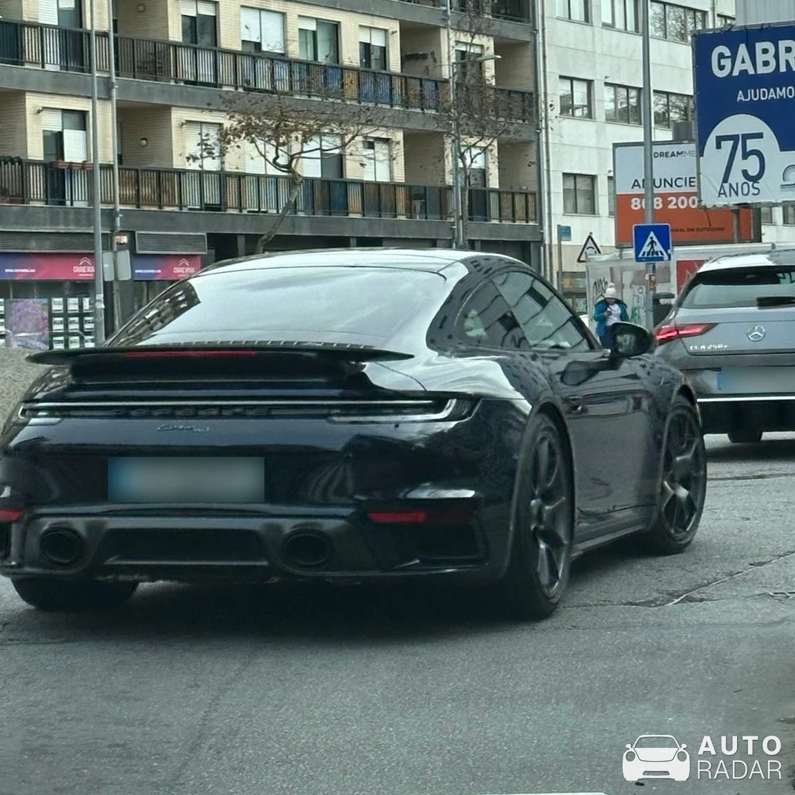 Porsche 992 Turbo 50 spotted in Matosinhos, Portugal