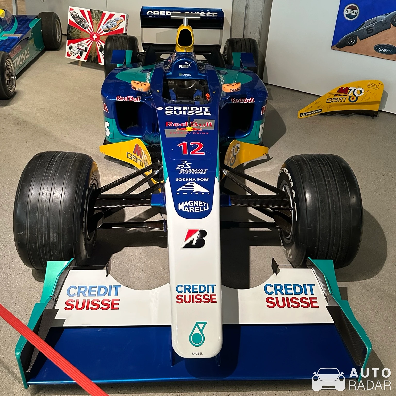 Sauber C23 spotted in Langenthal