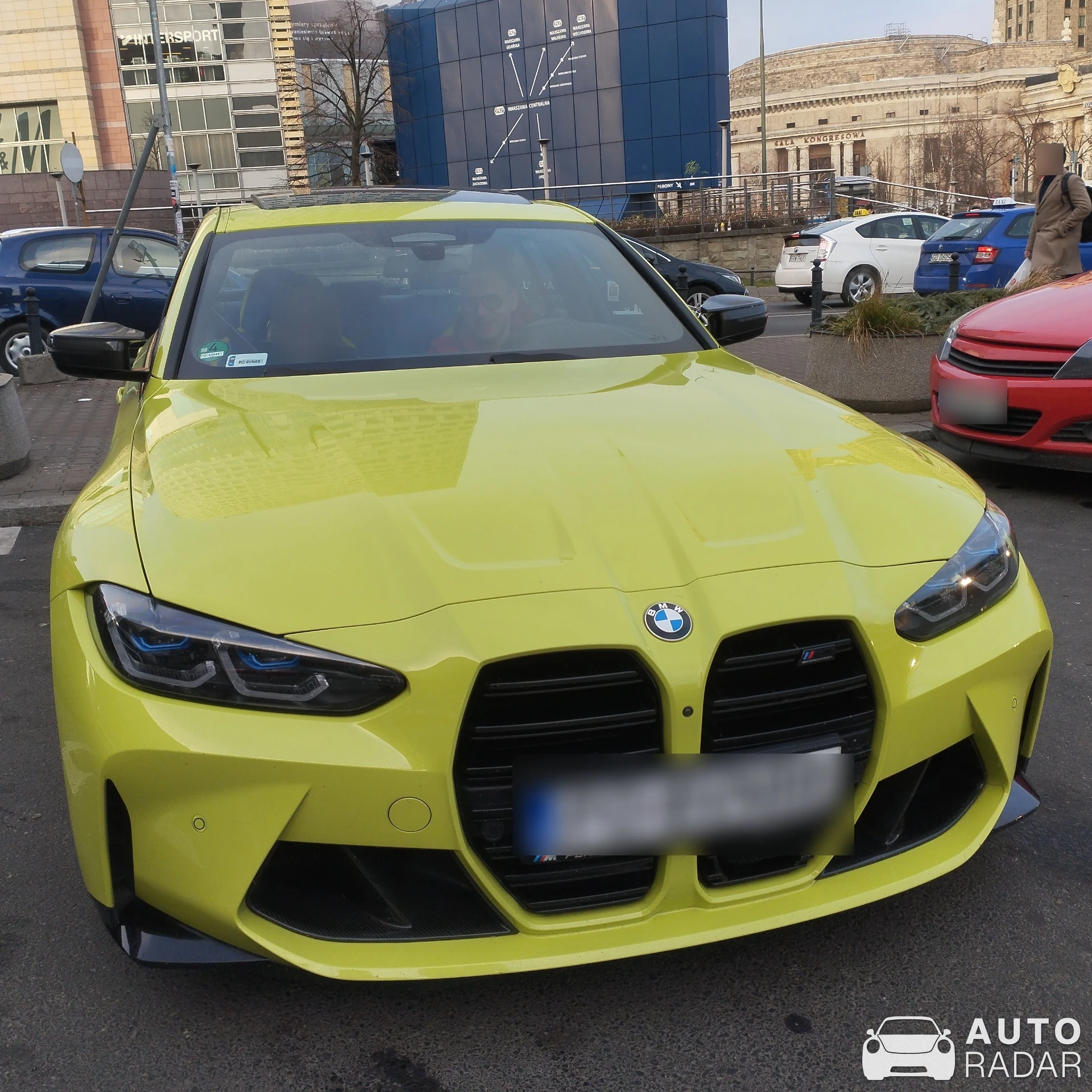 BMW M3 G80 Sedan Competition spotted in Warszawa, Polska