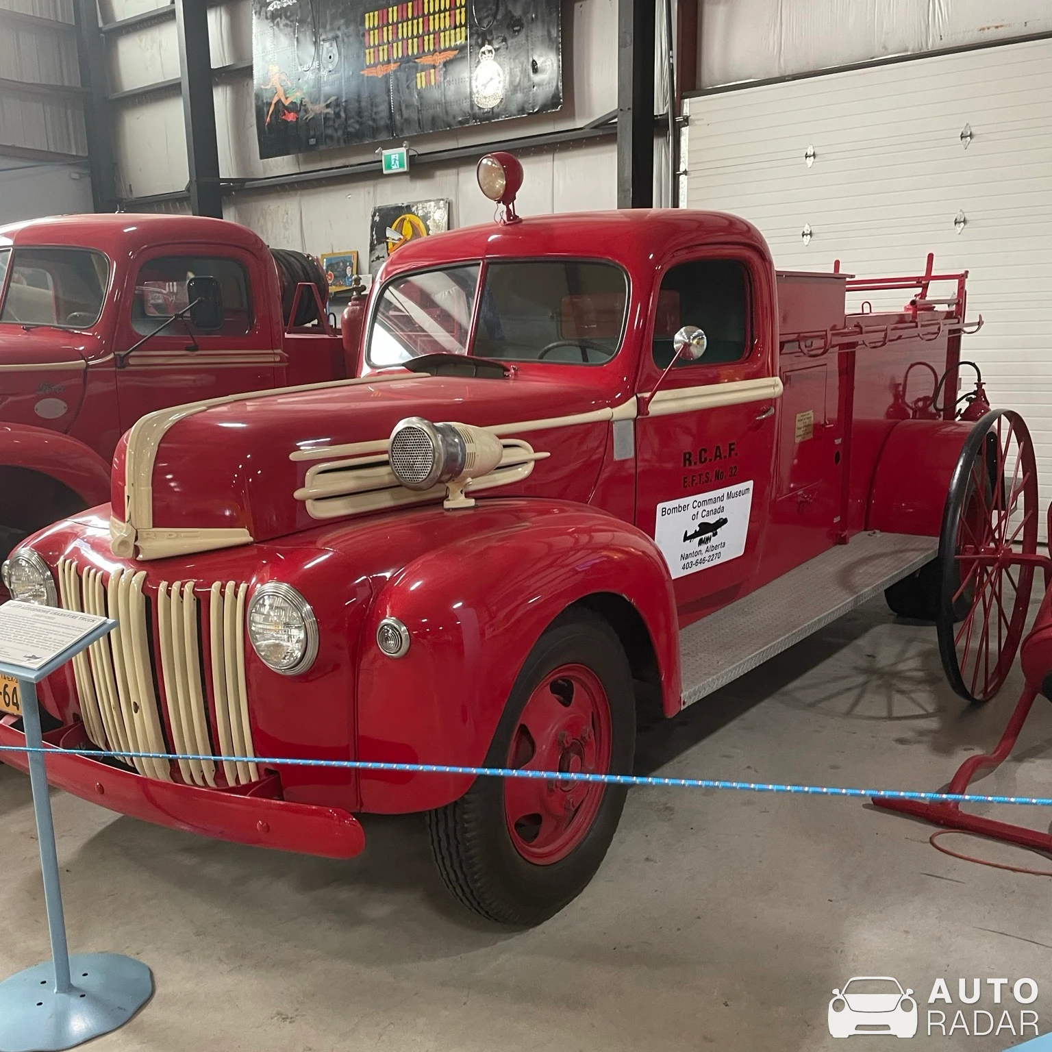 Ford 1942-1947 Truck Fire Engine spotted in Nanton, Canada