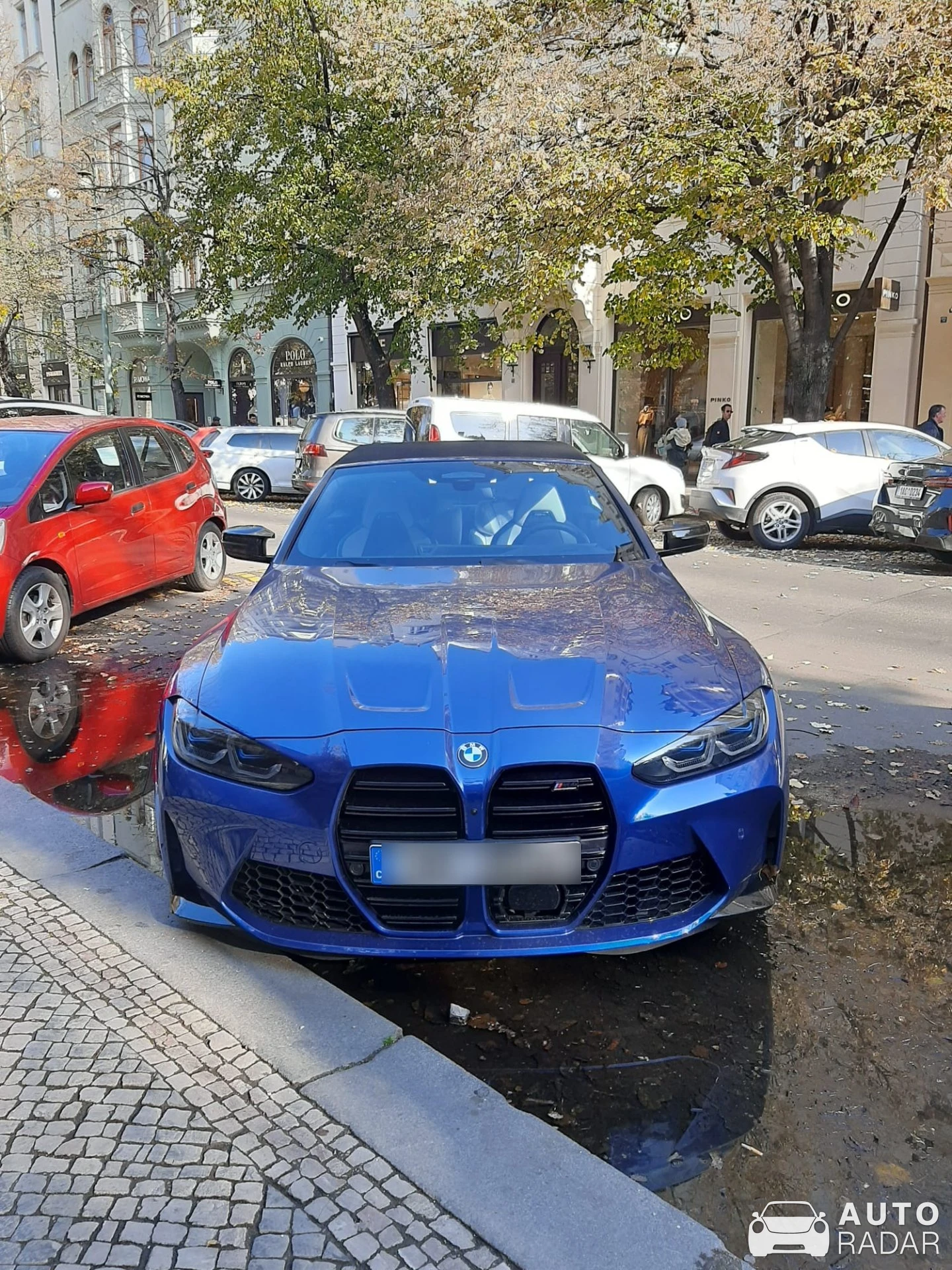 BMW M4 G83 Convertible Competition spotted in Praha 1, Czechia
