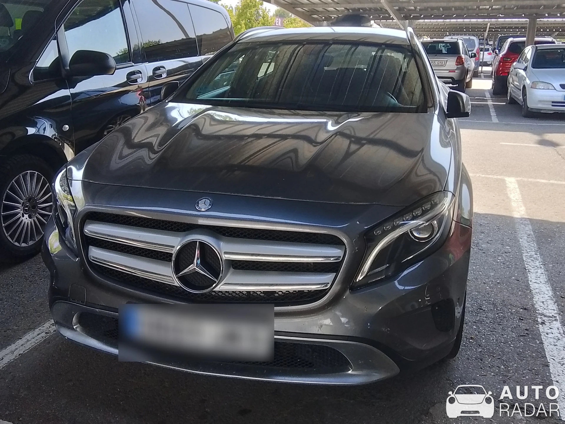 Mercedes-Benz GLA X156 spotted in Huesca