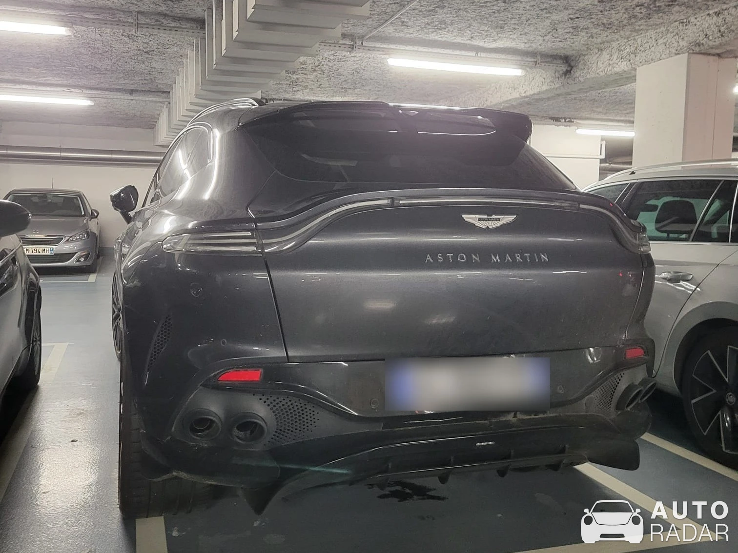 Aston Martin DBX707 spotted in Valence, France