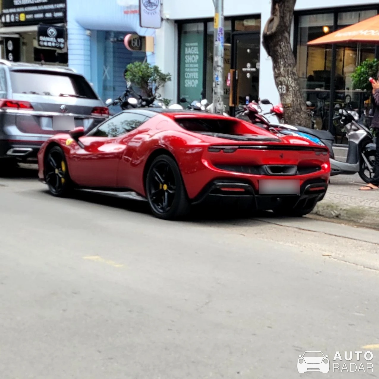Ferrari 296 GTB spotted in Quận 2, Vietnam