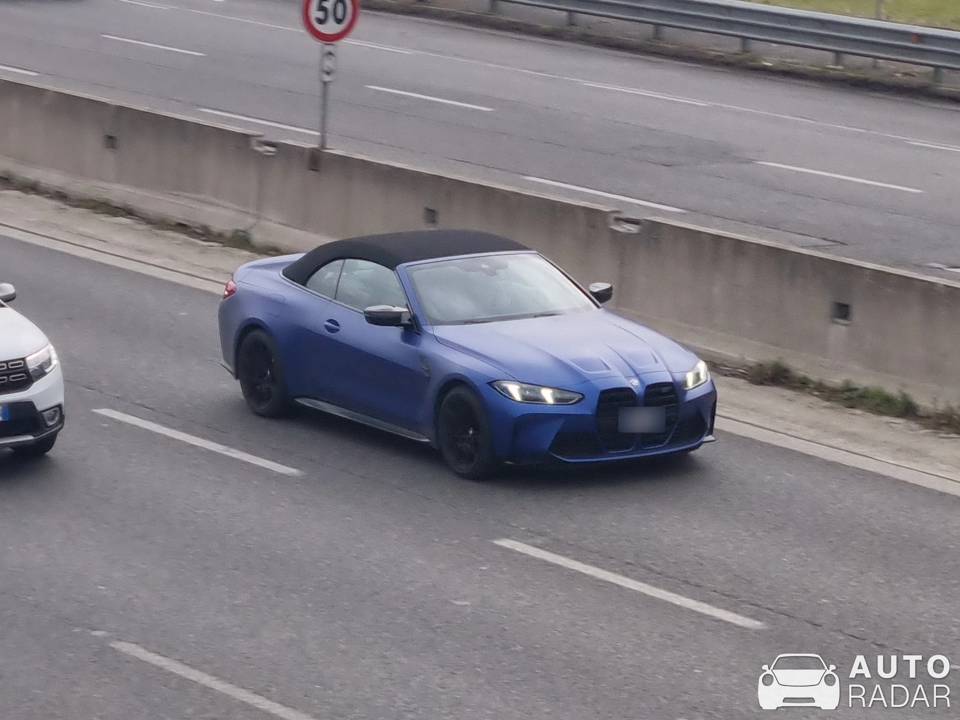 BMW M4 G83 Convertible Competition spotted in Milano, Italy
