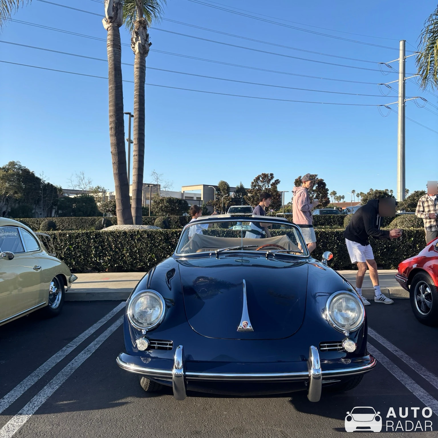 Porsche 356 spotted in El Segundo, United States