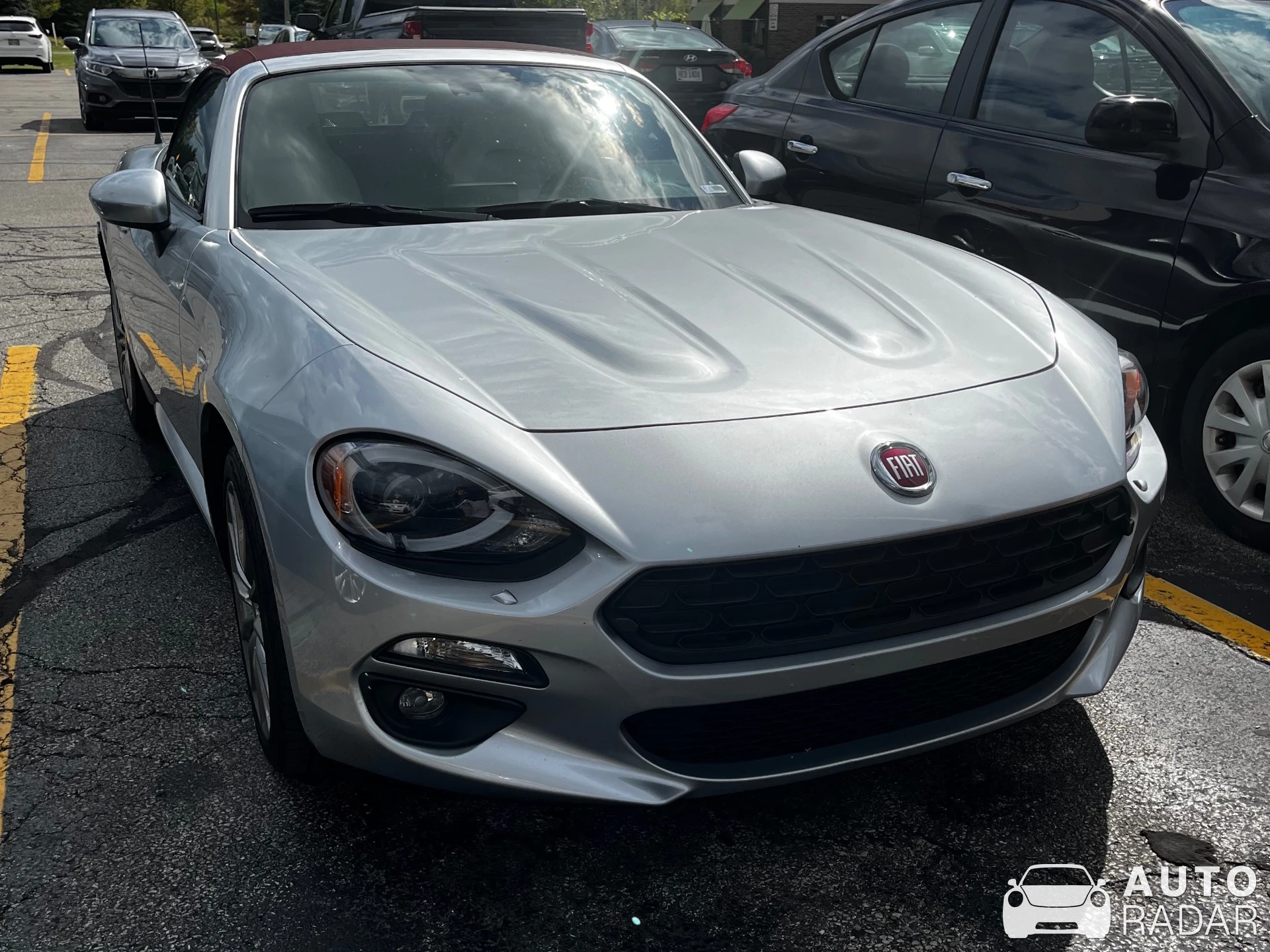 Fiat 124 Spider spotted in Avon Lake, United States
